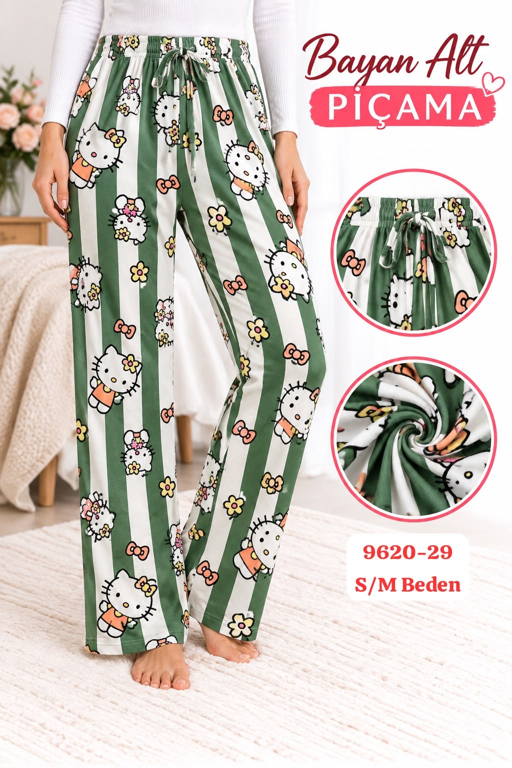 Milan Alt Pijama Lüks
