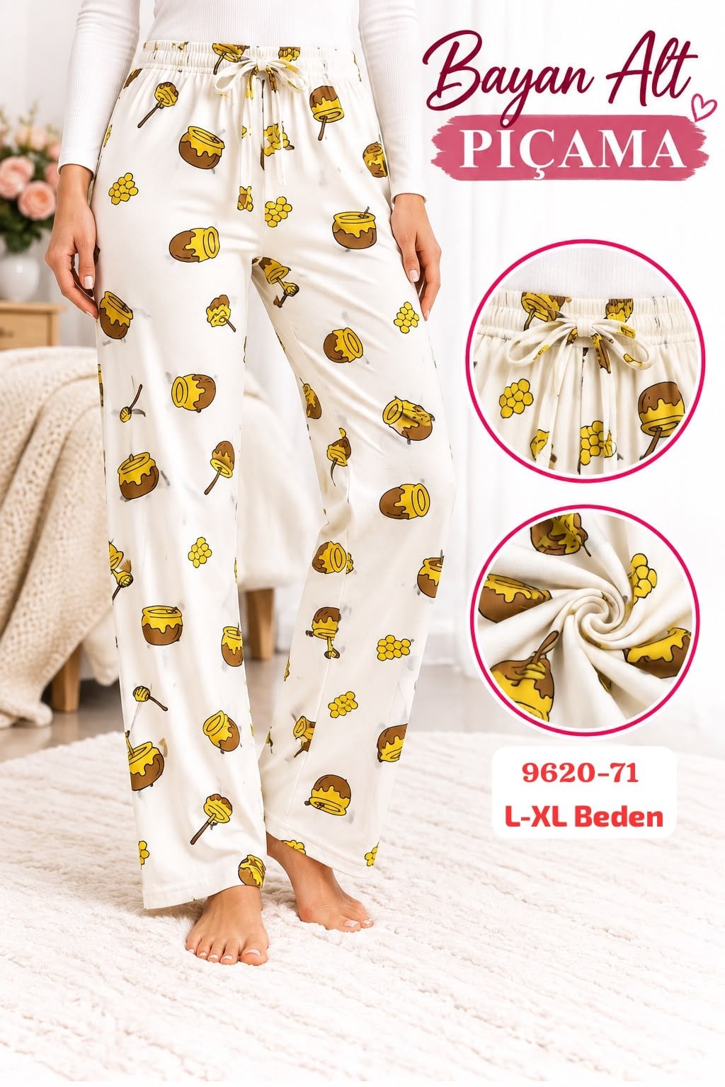Milan Alt Pijama Lüks