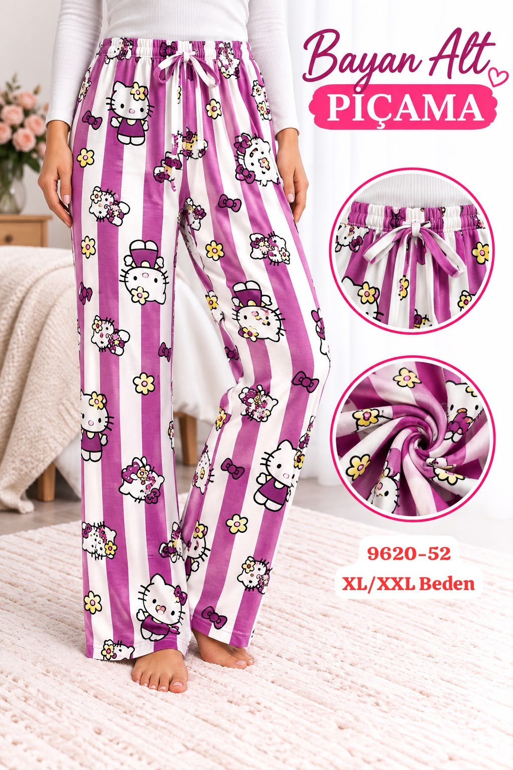 Milan Alt Pijama Lüks