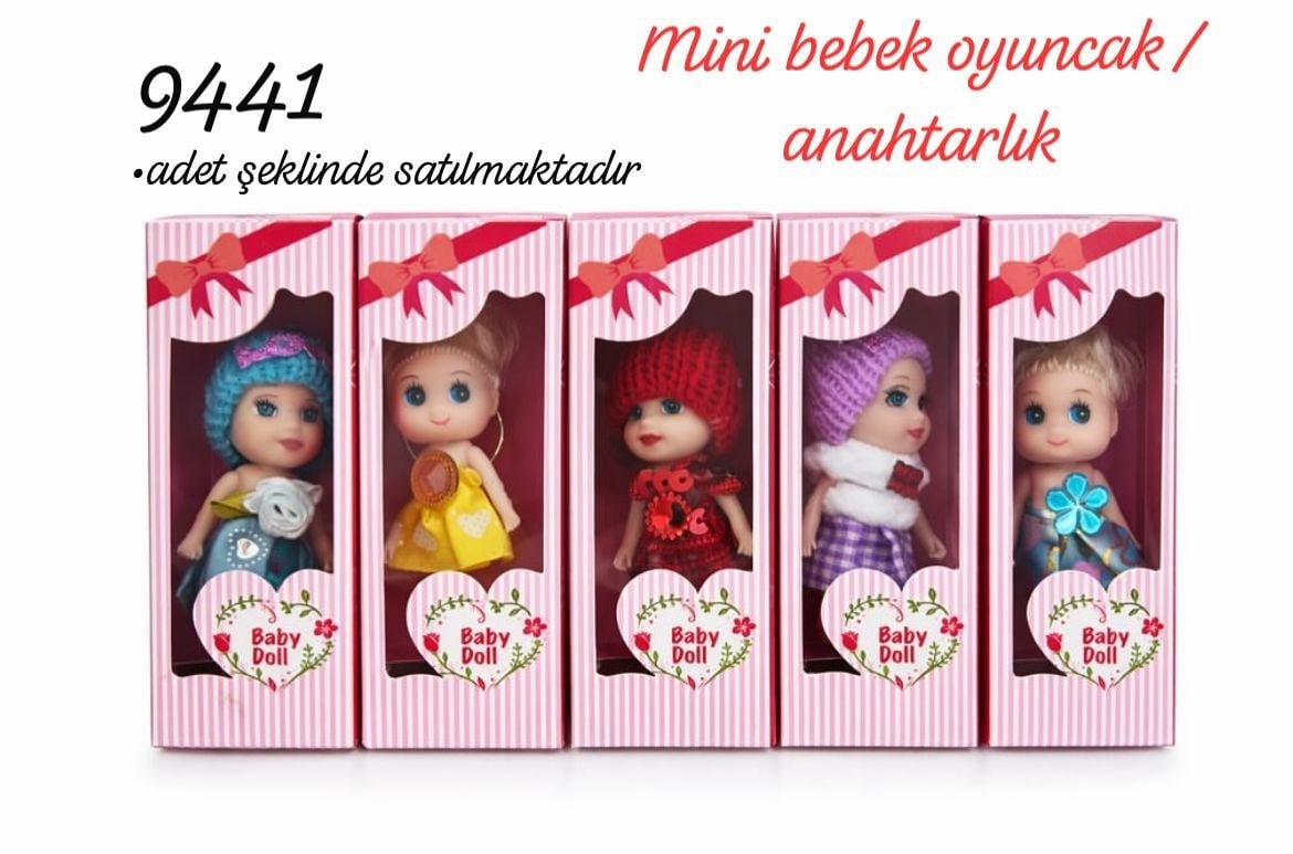 Mini Bebek Oyuncak Anahtarlık