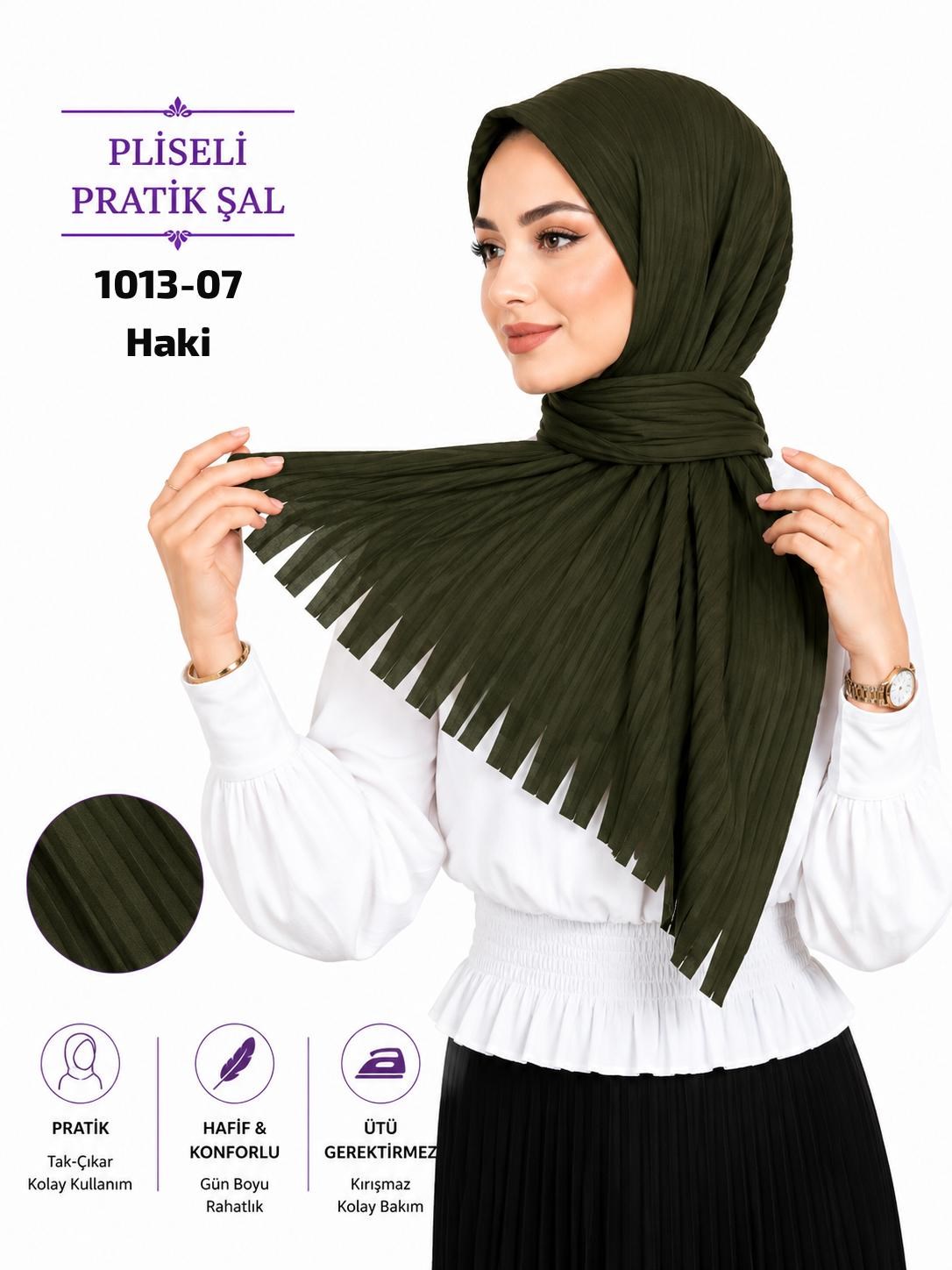 Pliseli Pratik Şal