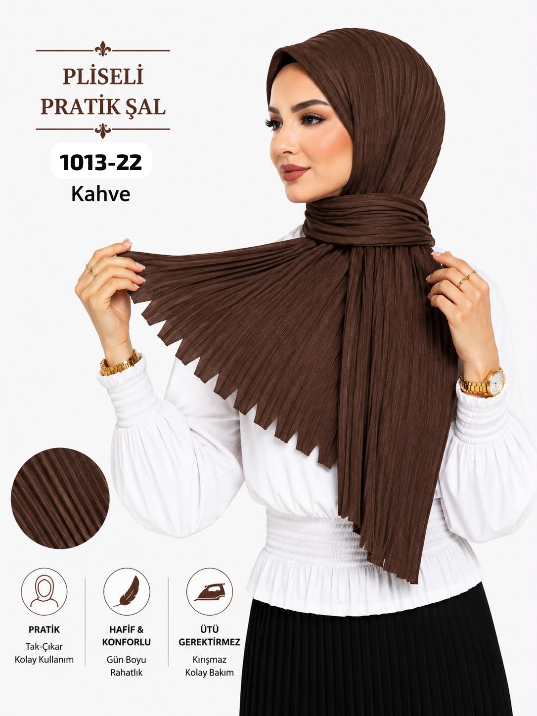 Pliseli Pratik Şal