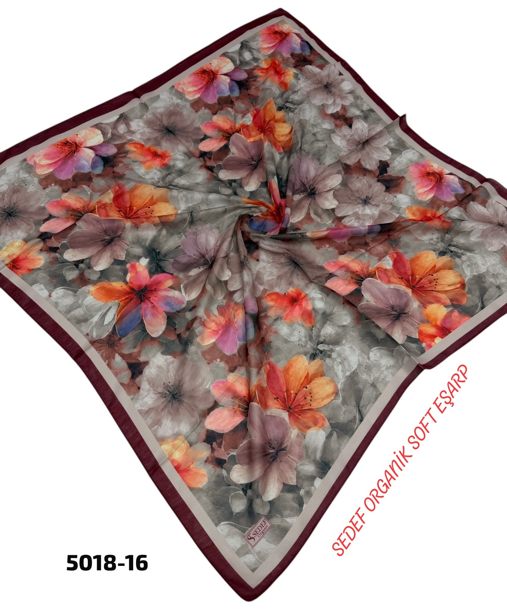 Sedef Organik Soft Eşarp