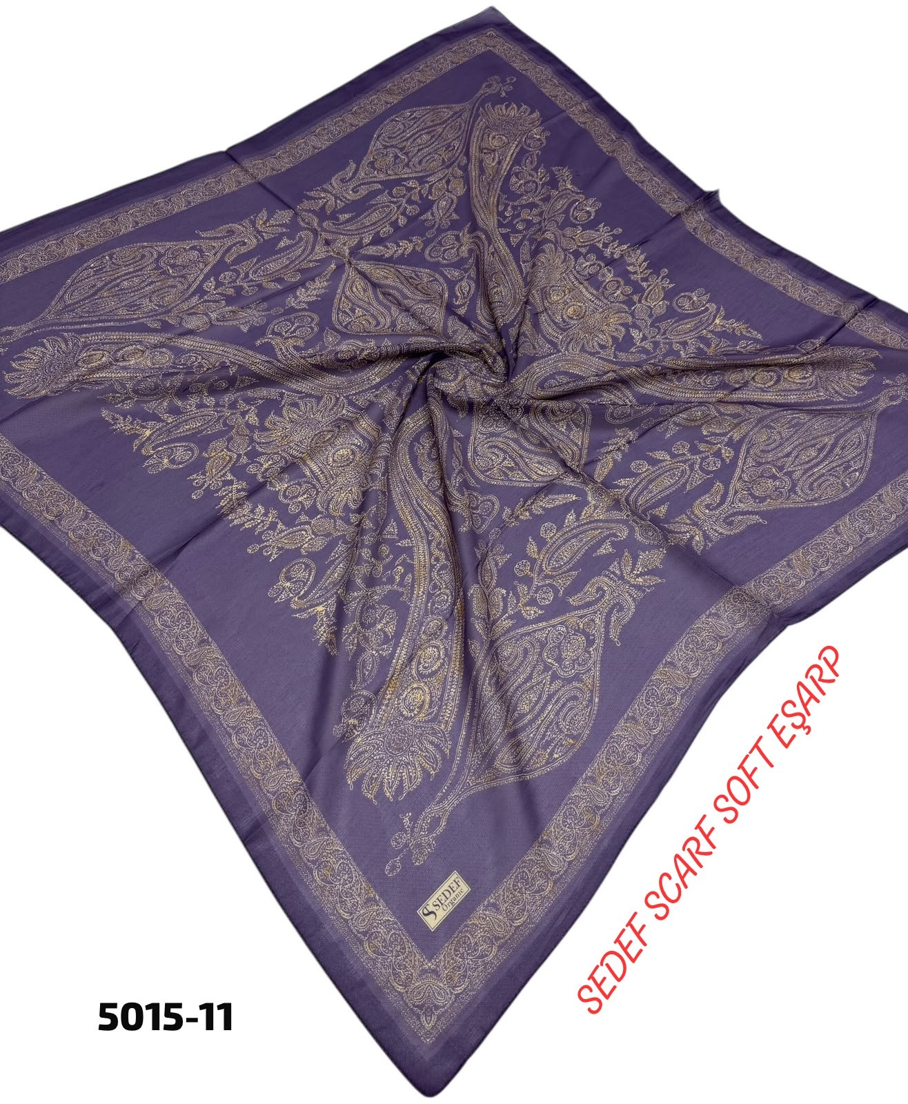 Sedef Scarf Organik Soft Eşarp