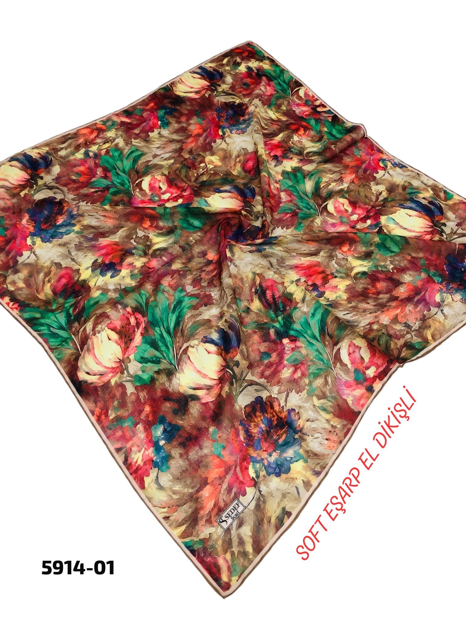 Sedef Scarf Soft Eşarp
