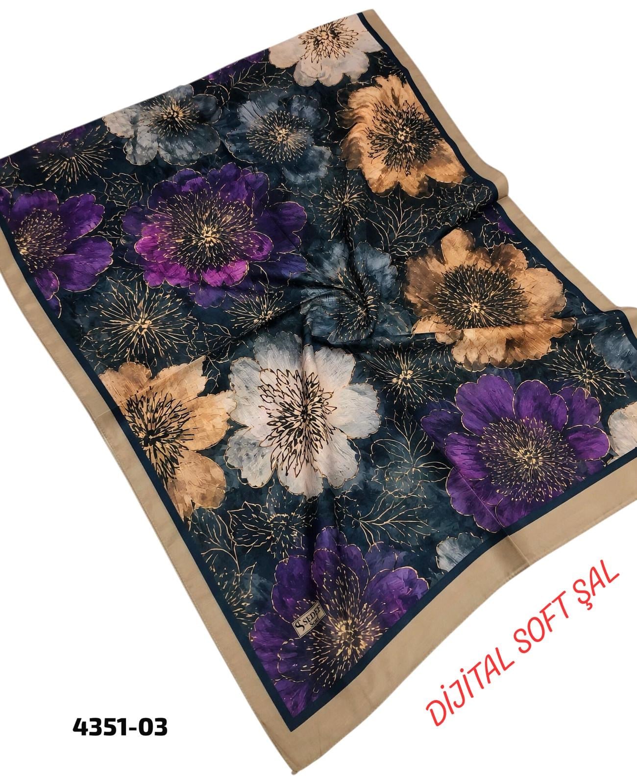 Sedef Scarf Soft Şal