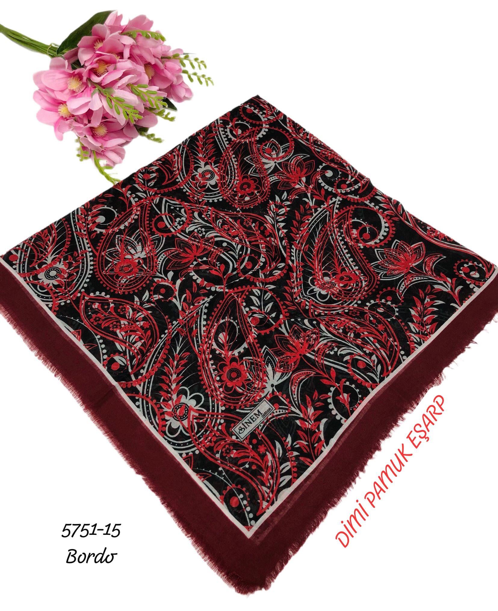 Sinem Dimi Pamuk Eşarp Kaliteli