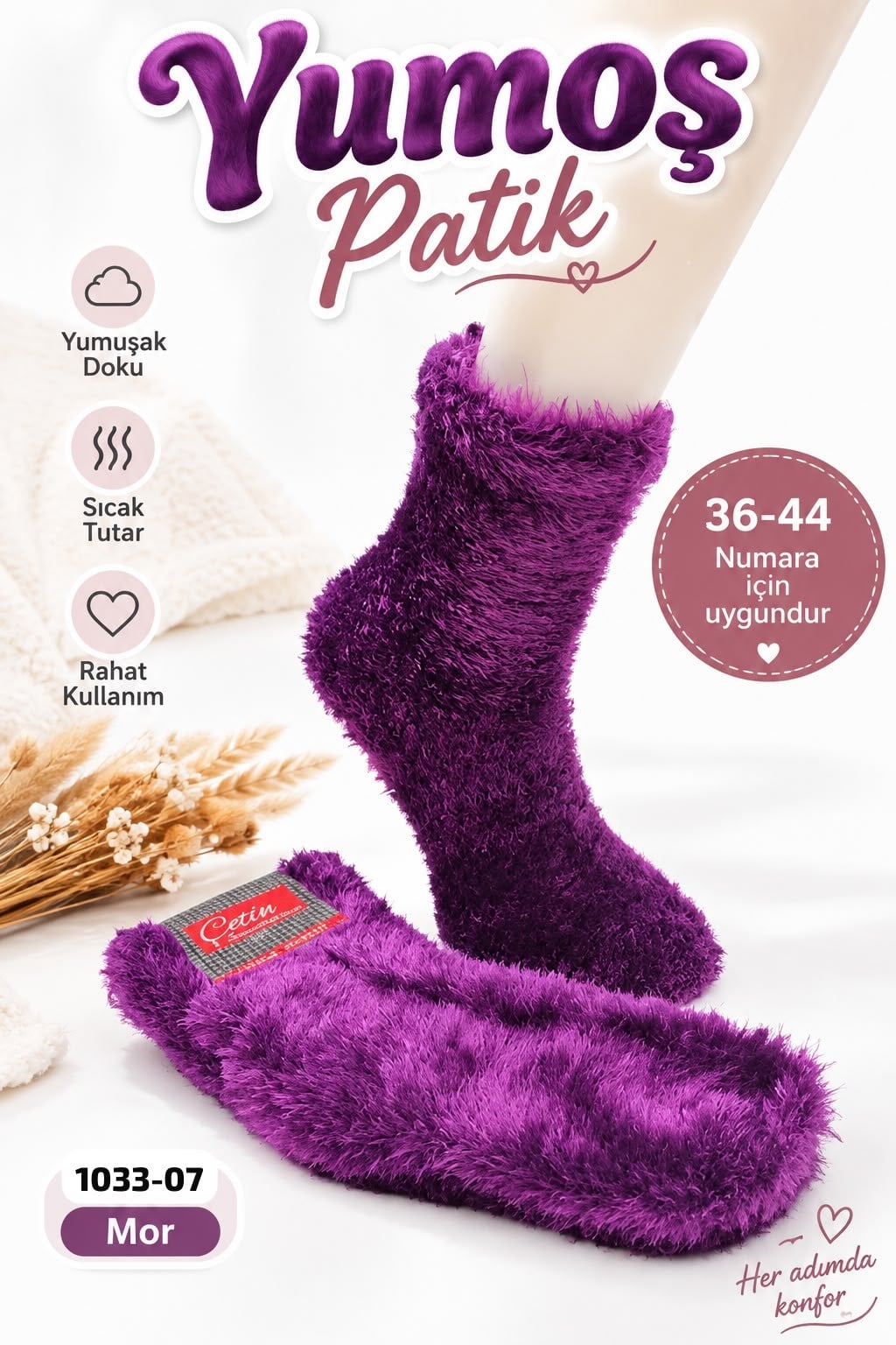 Yumoş Patik Çorap