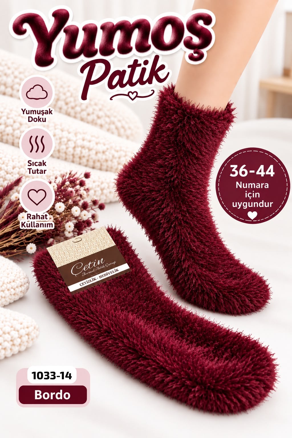 Yumoş Patik Çorap