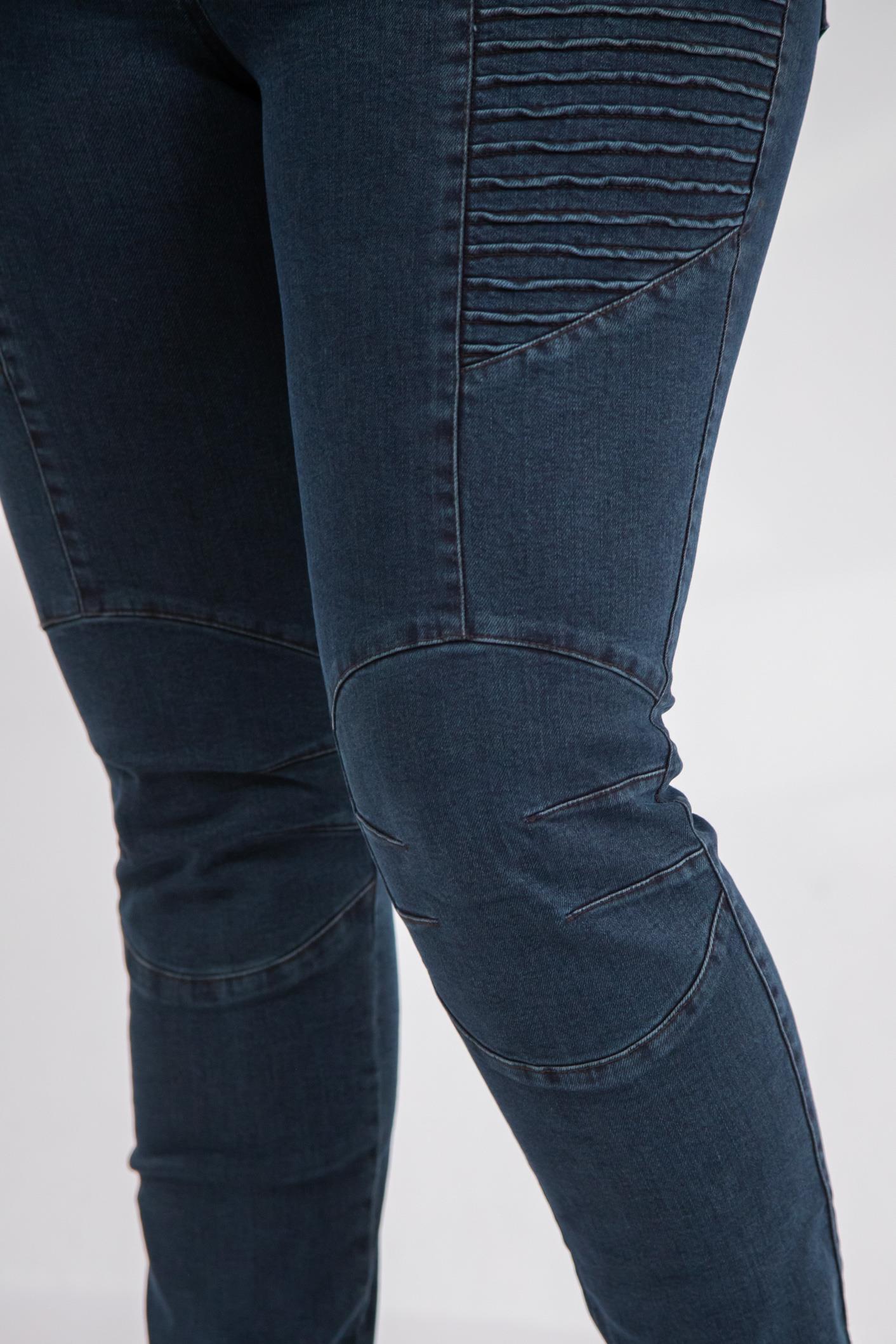 Büyük Beden 121059 Nervürlü Denim  Pantolon  Taba