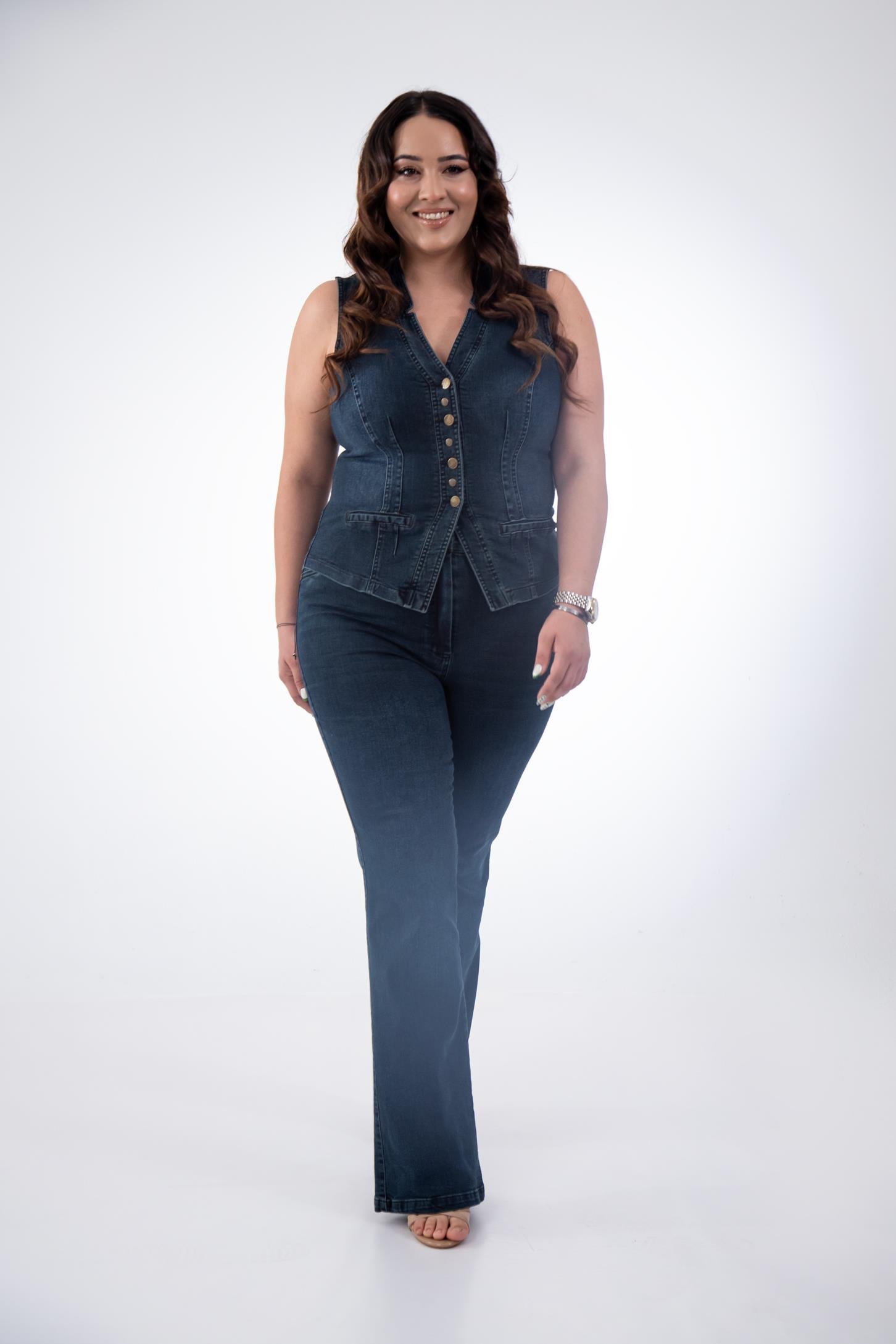 Büyük Beden 1220024 Spain Pantolon  Tobacco