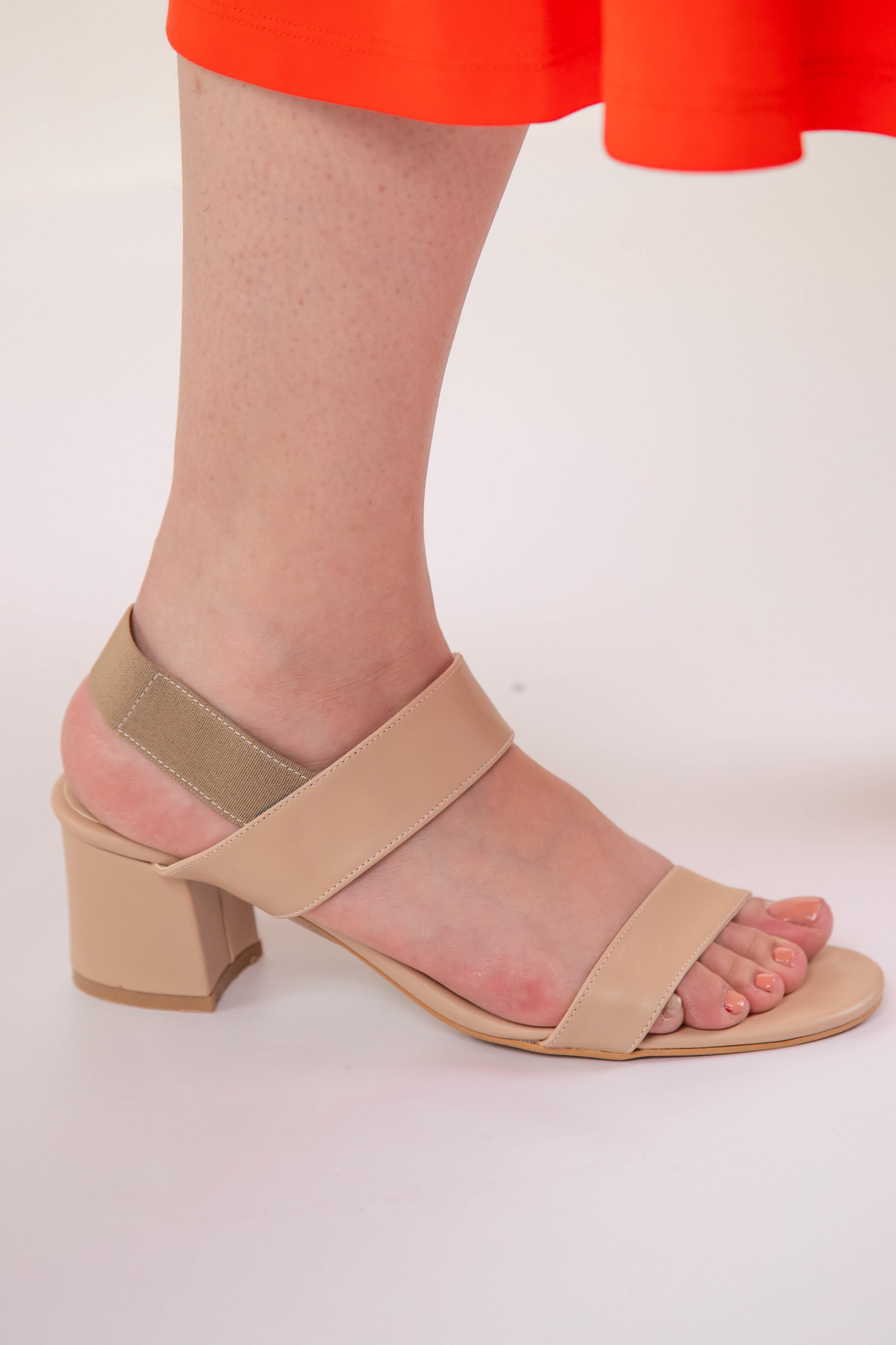 Büyük Beden 2020-01 Ayakkabı Ten Deri