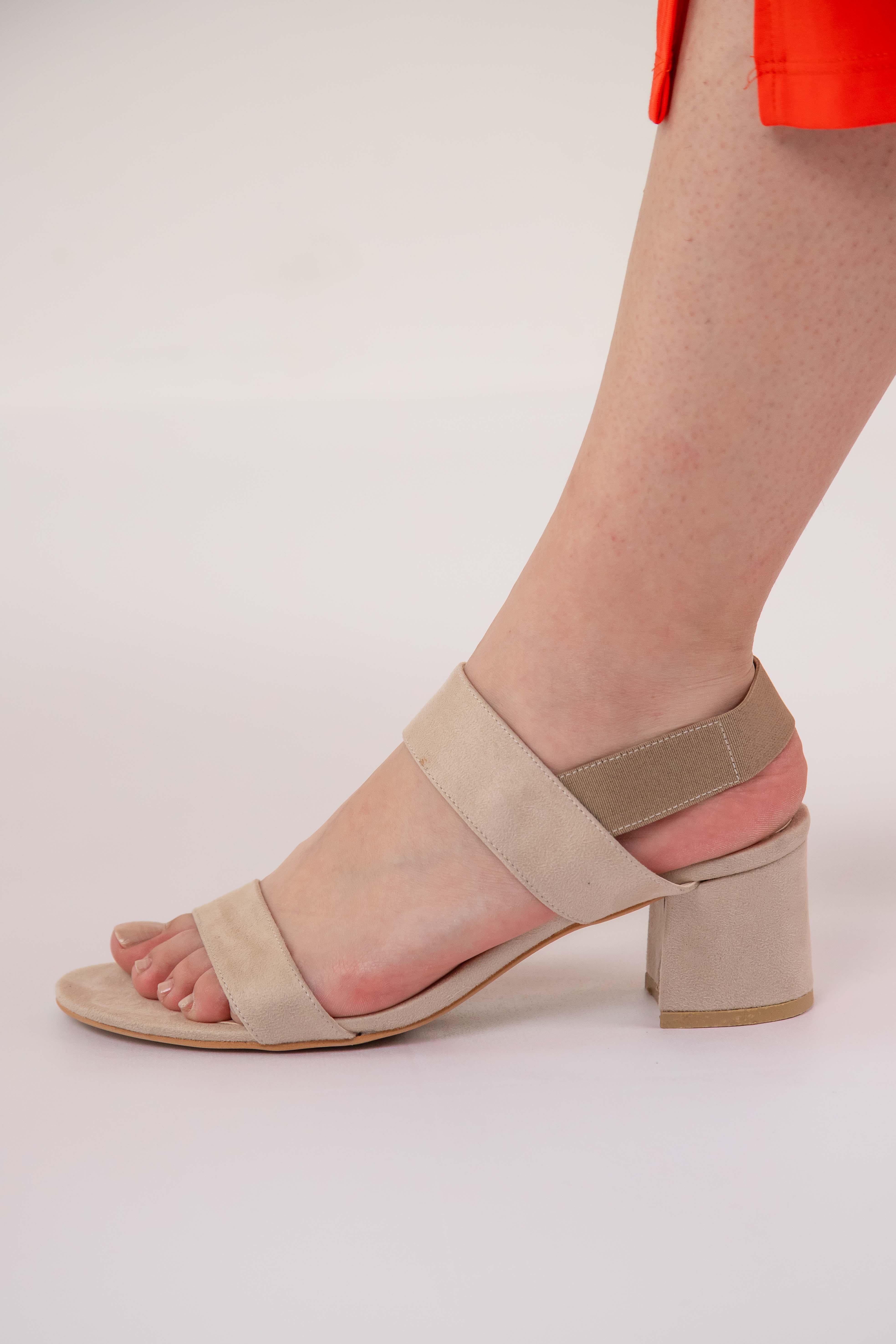 Büyük Beden 2020-01 Ayakkabı Ten Süet