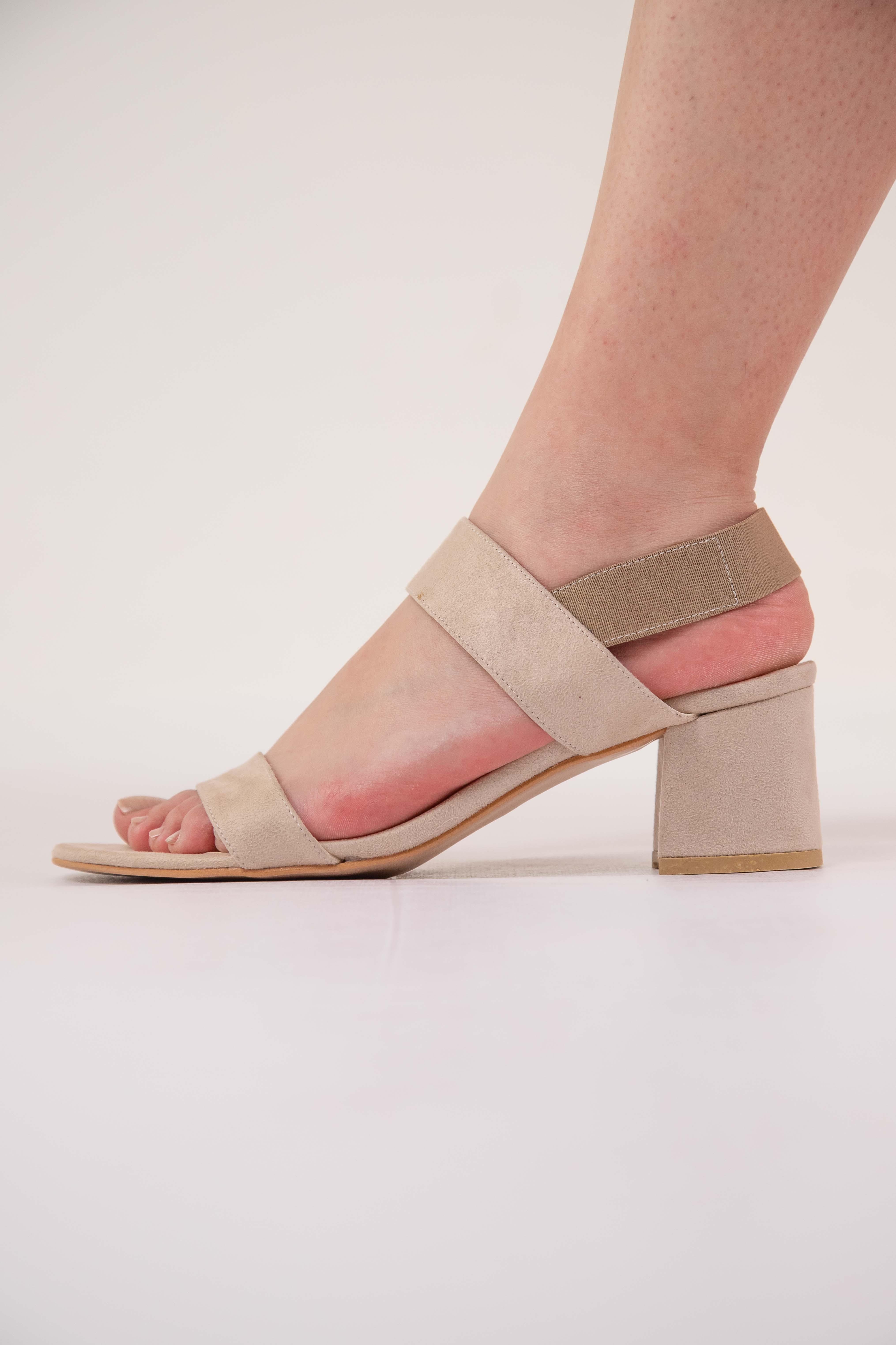 Büyük Beden 2020-01 Ayakkabı Ten Süet