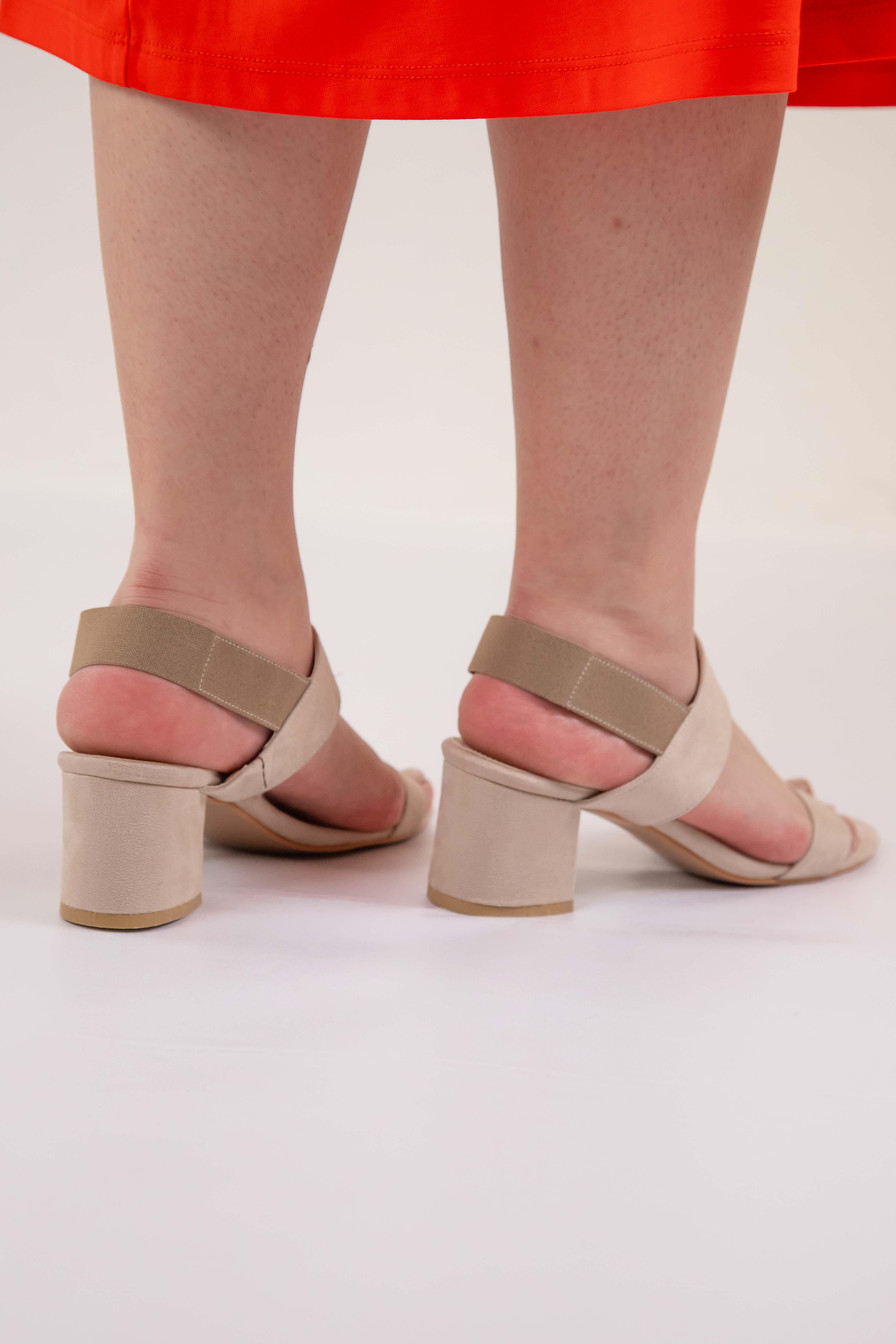 Büyük Beden 2020-01 Ayakkabı Ten Süet