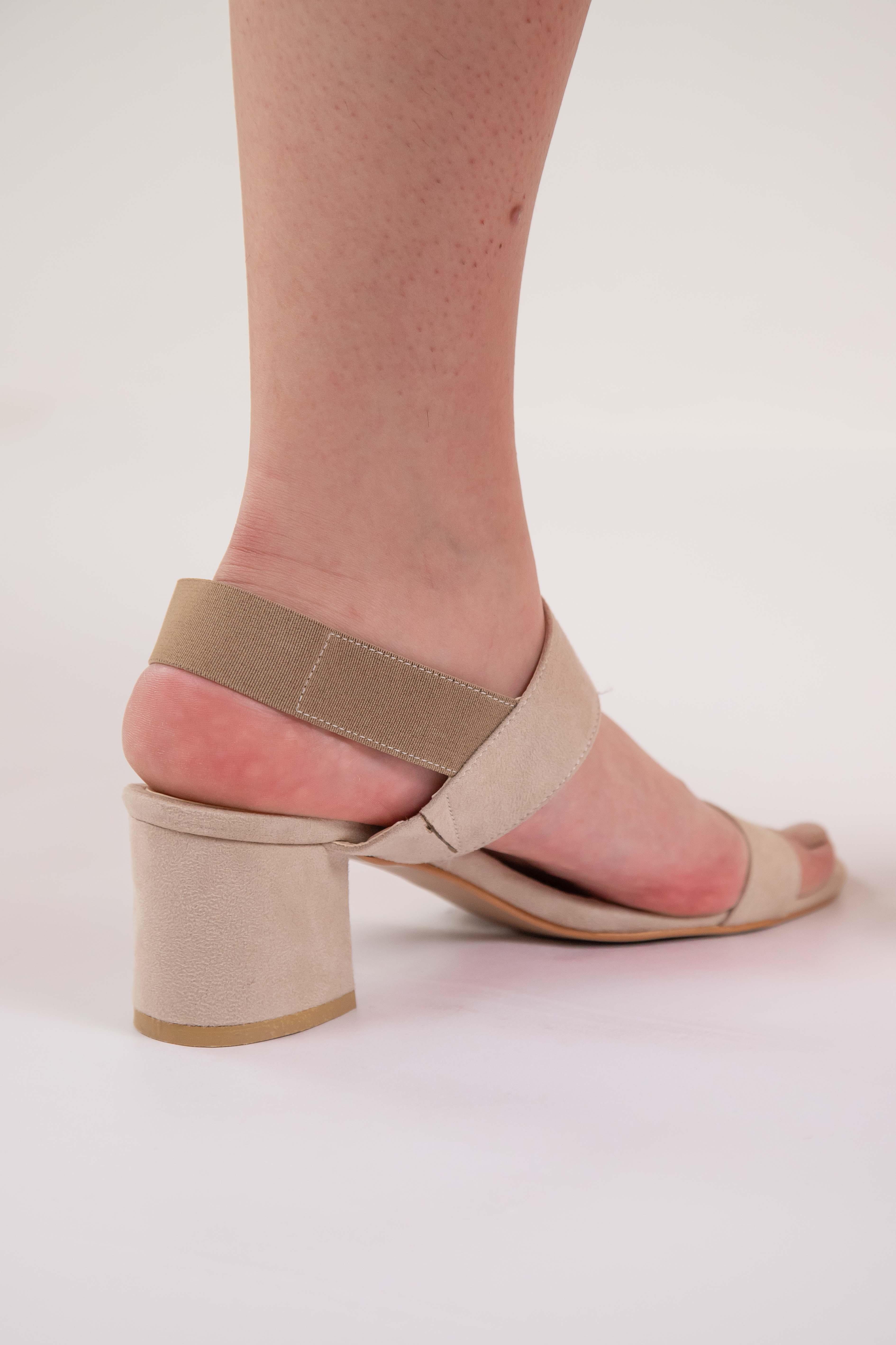 Büyük Beden 2020-01 Ayakkabı Ten Süet