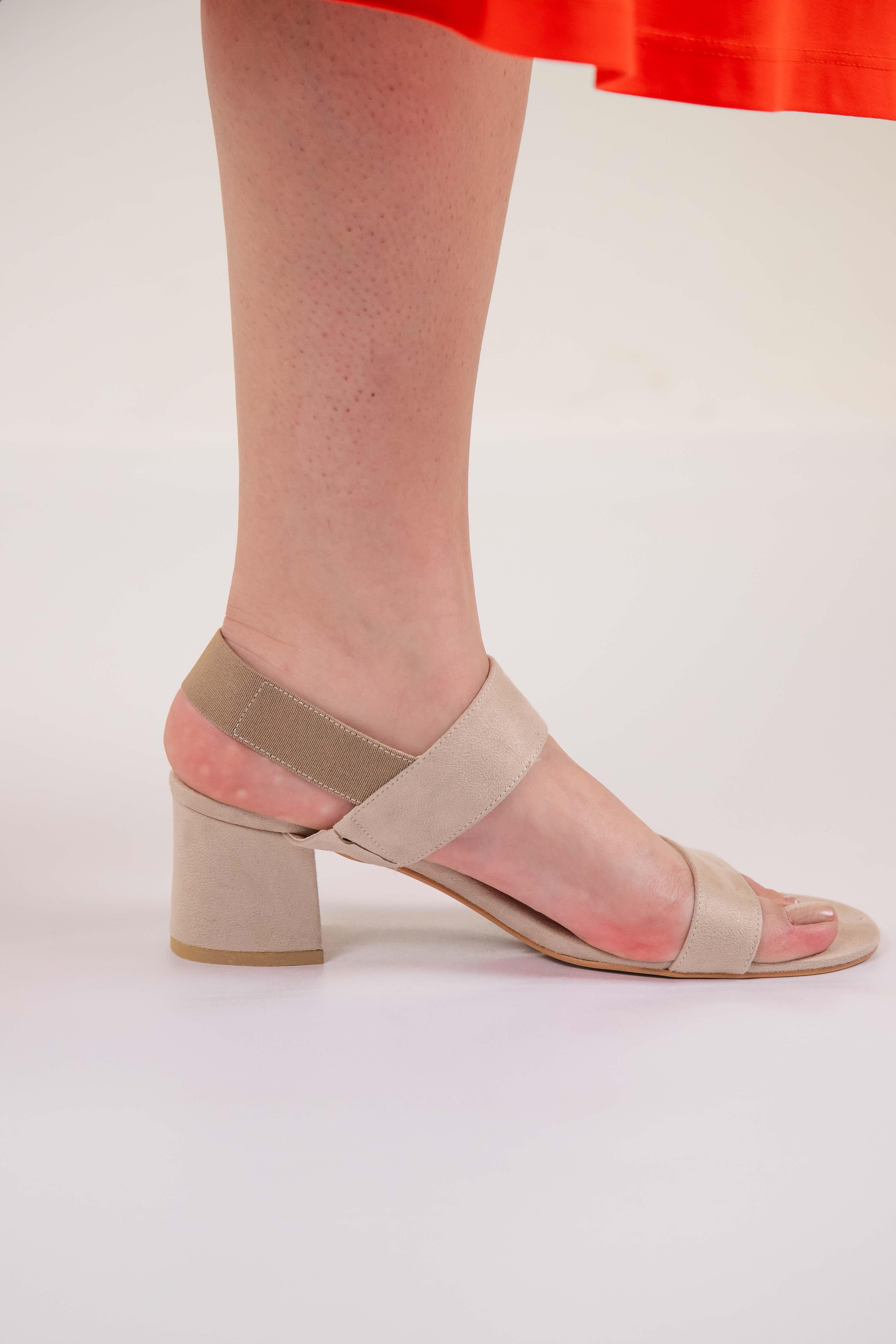 Büyük Beden 2020-01 Ayakkabı Ten Süet