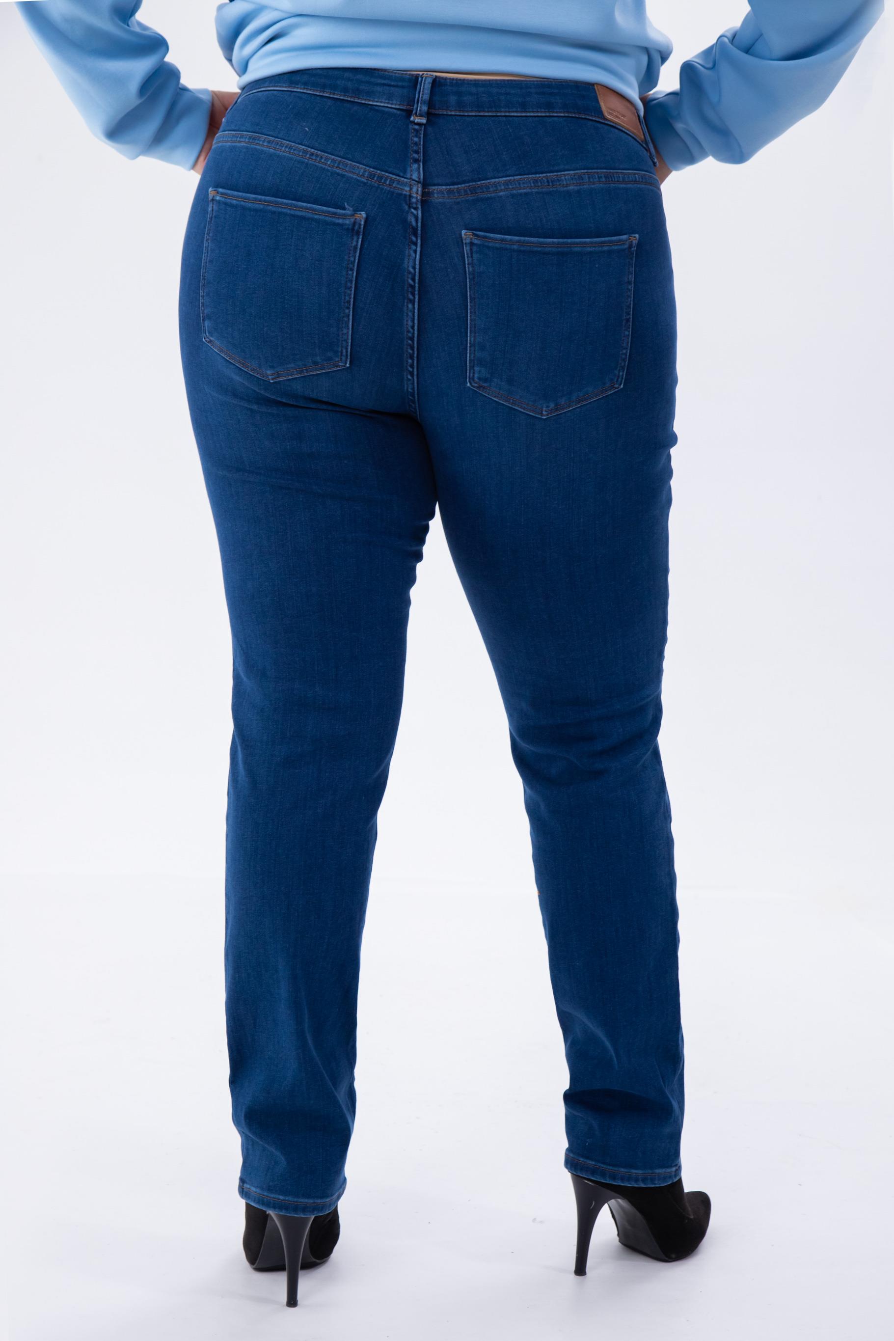 Büyük Beden 210082 Slim Denim Pantolon  Blue