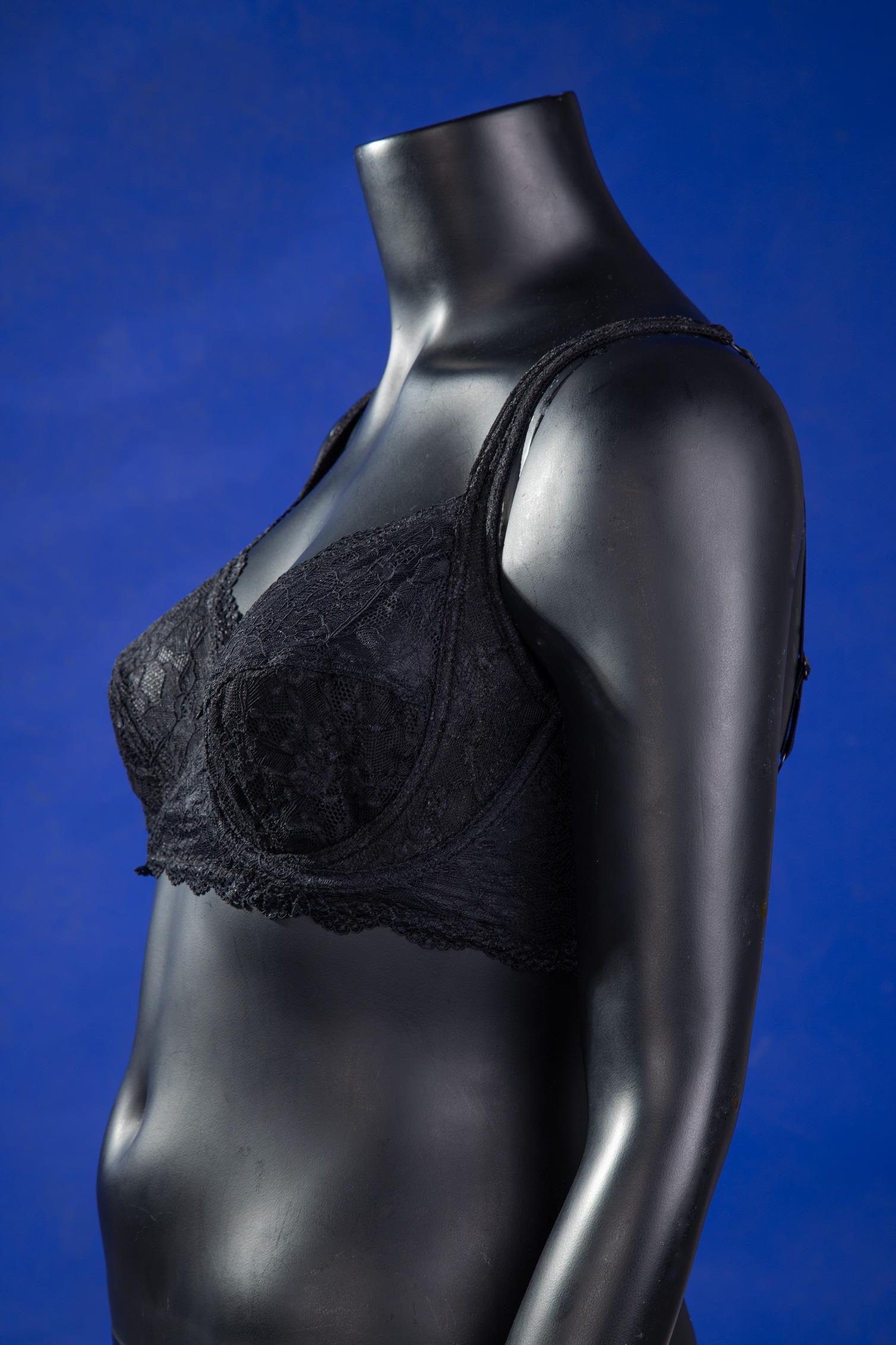 Büyük Beden 2400 Dantelli Sütyen Siyah