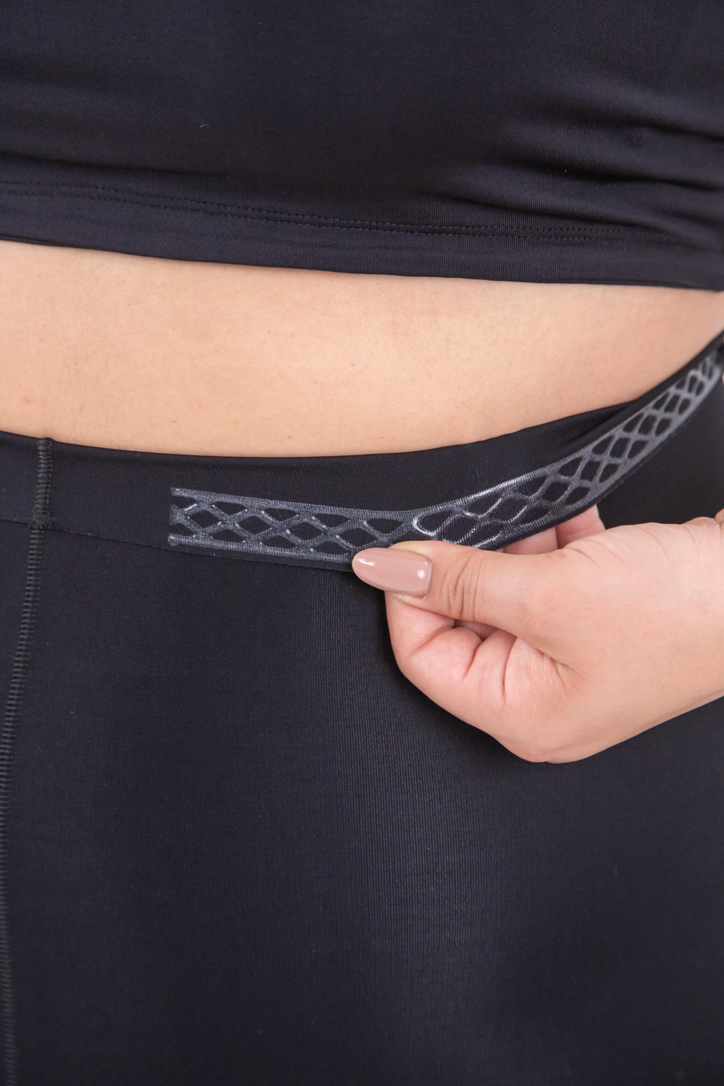 Büyük Beden 3002 Lazer Kesim Yüksek Bel Paçalı Korse  Siyah