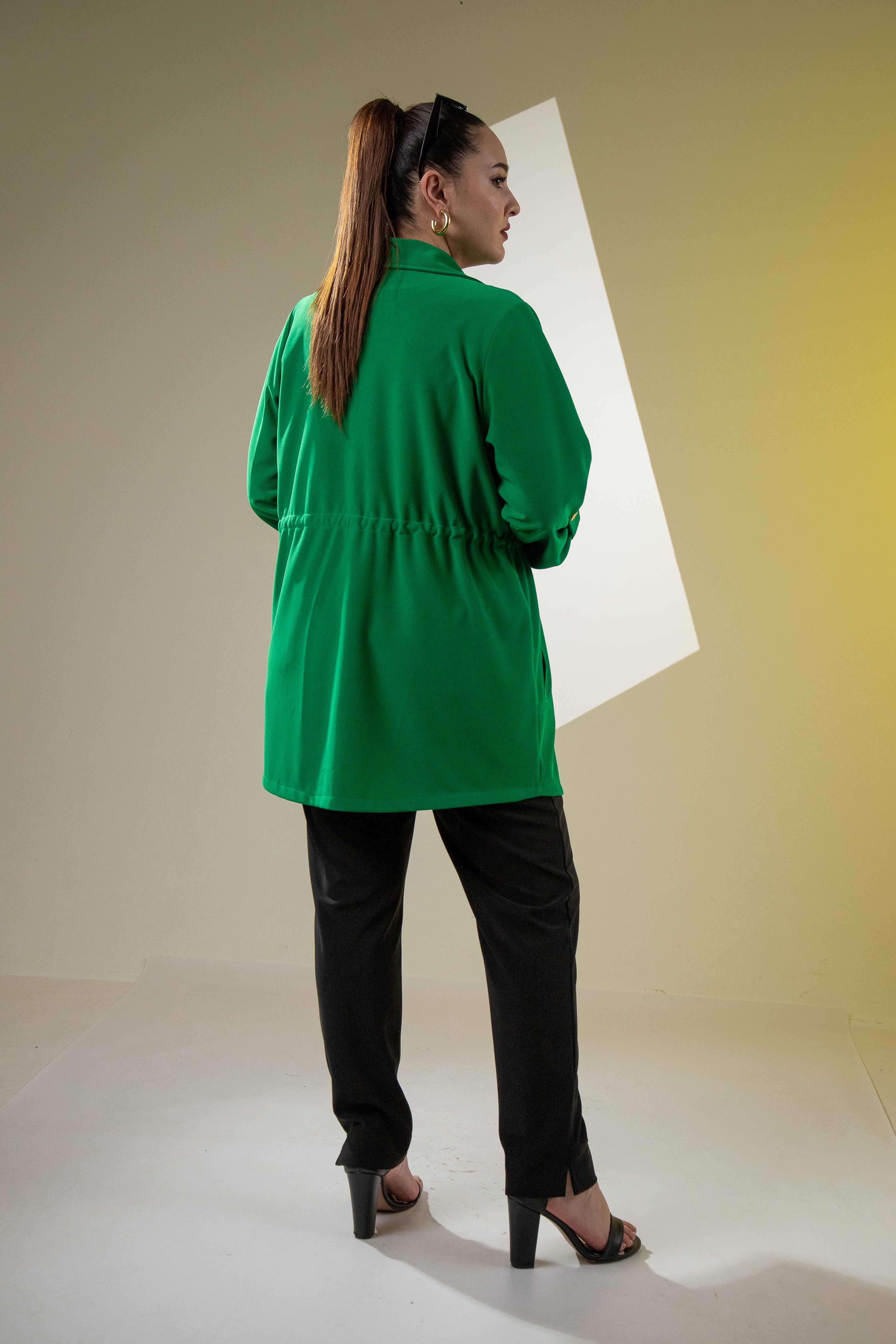 Büyük Beden 3330398 3'lü Takım Yeşil