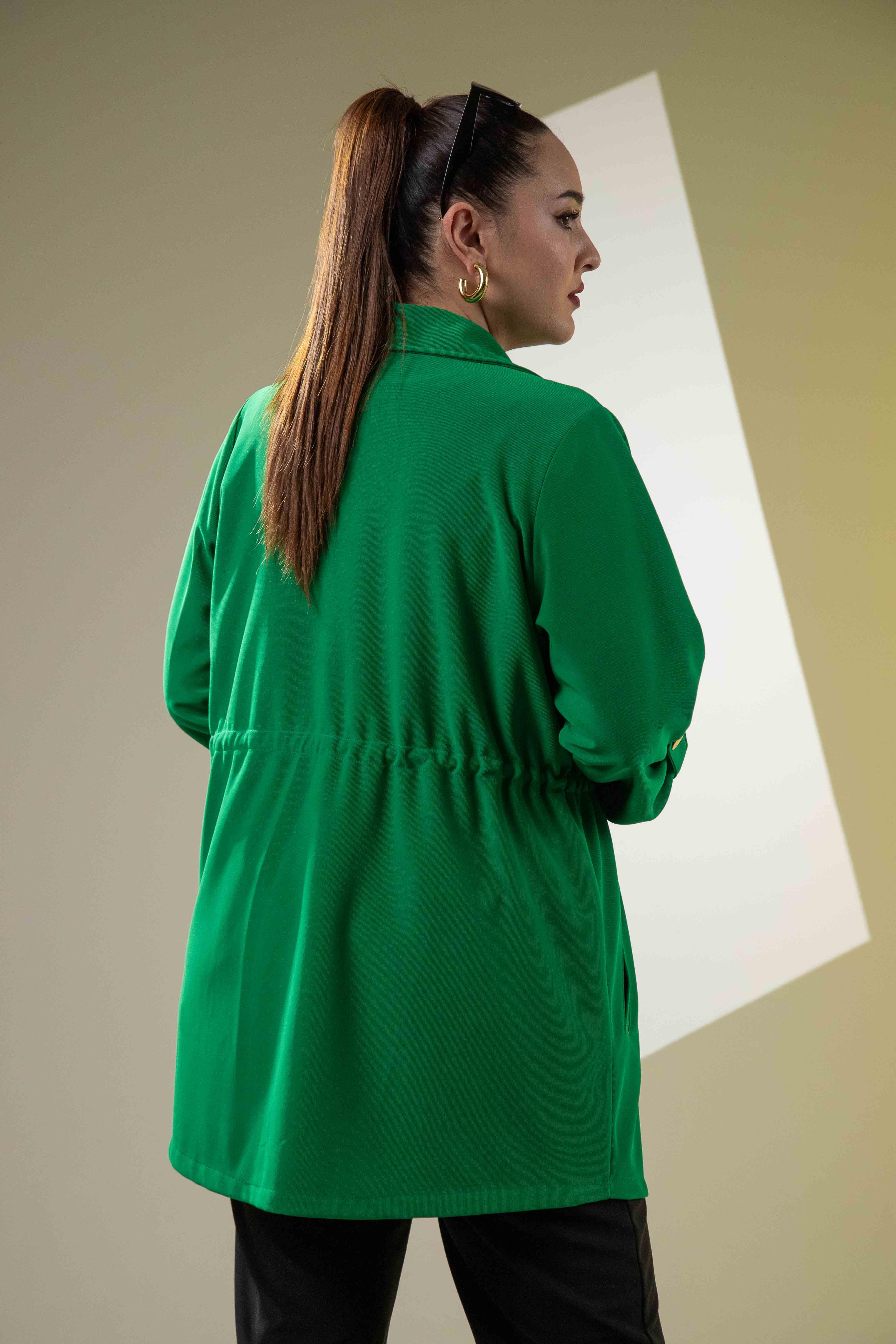 Büyük Beden 3330398 3'lü Takım Yeşil