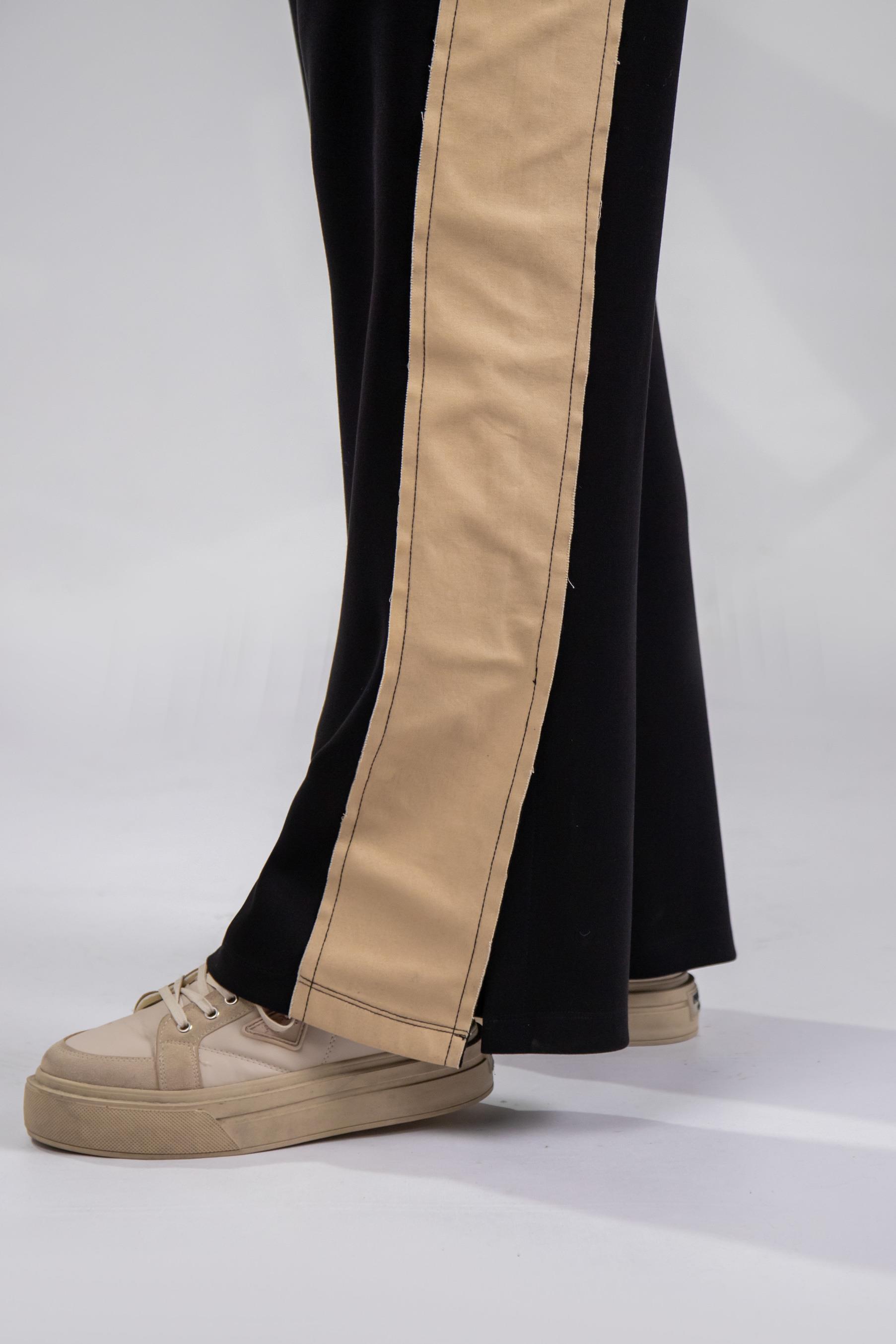 Büyük Beden 333187 Cep Detaylı 2'li Takım  Siyah