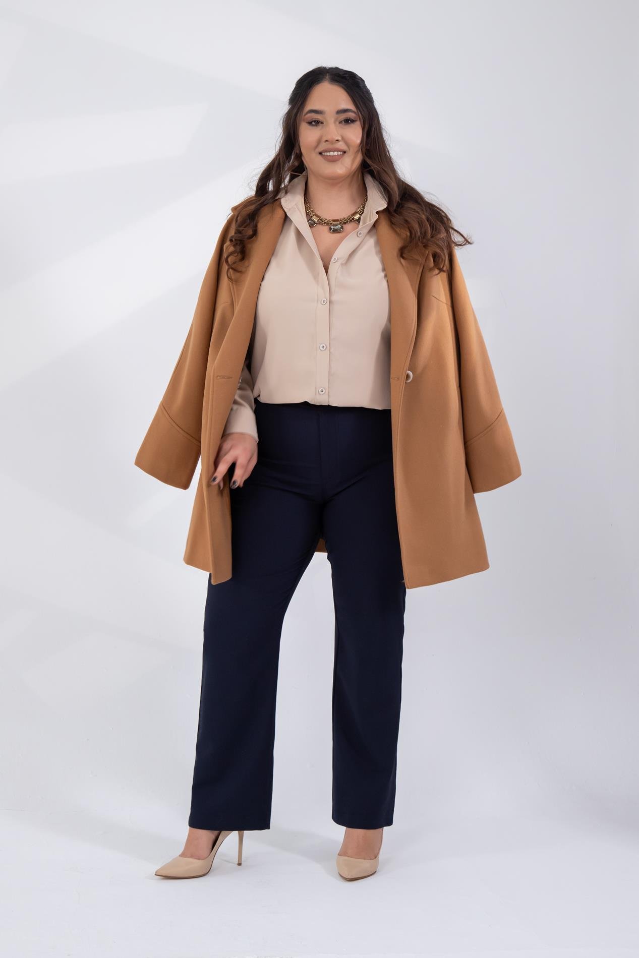 Büyük Beden 333668 Pantolon  Lacivert