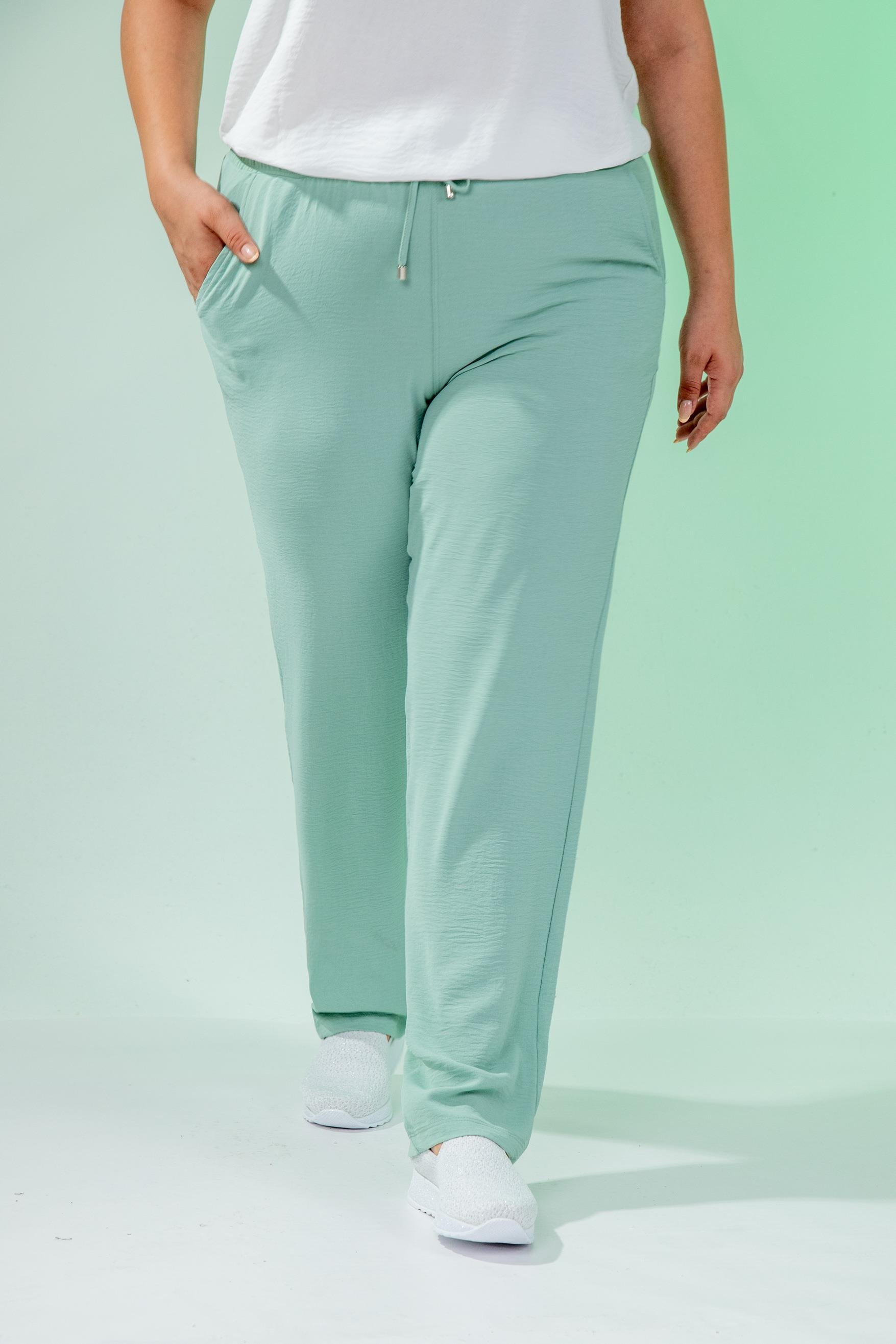 Büyük Beden 76318 Lovely Nakışlı 3'Lü Takım Yeşil