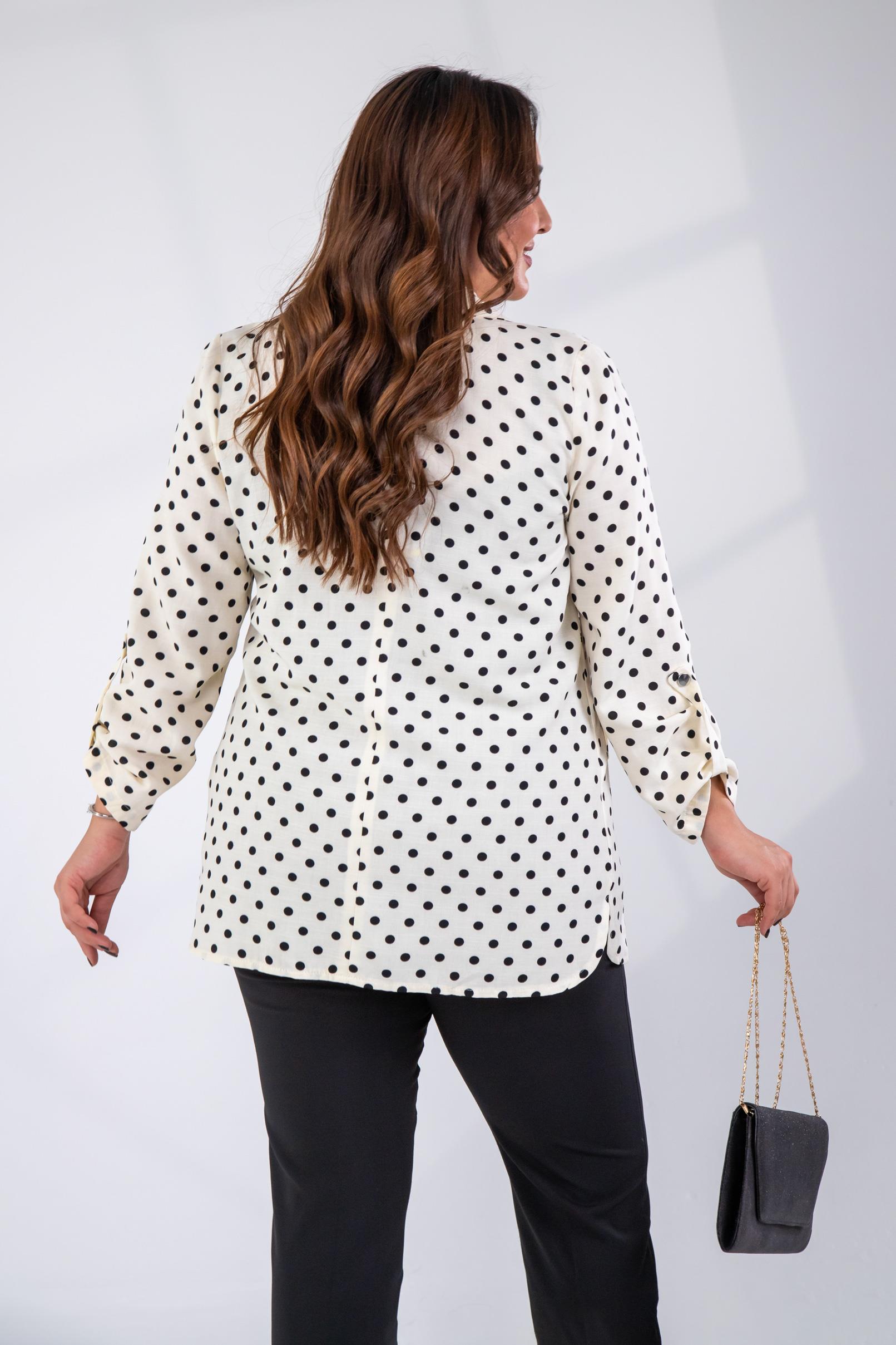 Büyük Beden 8034 Puanlı Ceket Beyaz