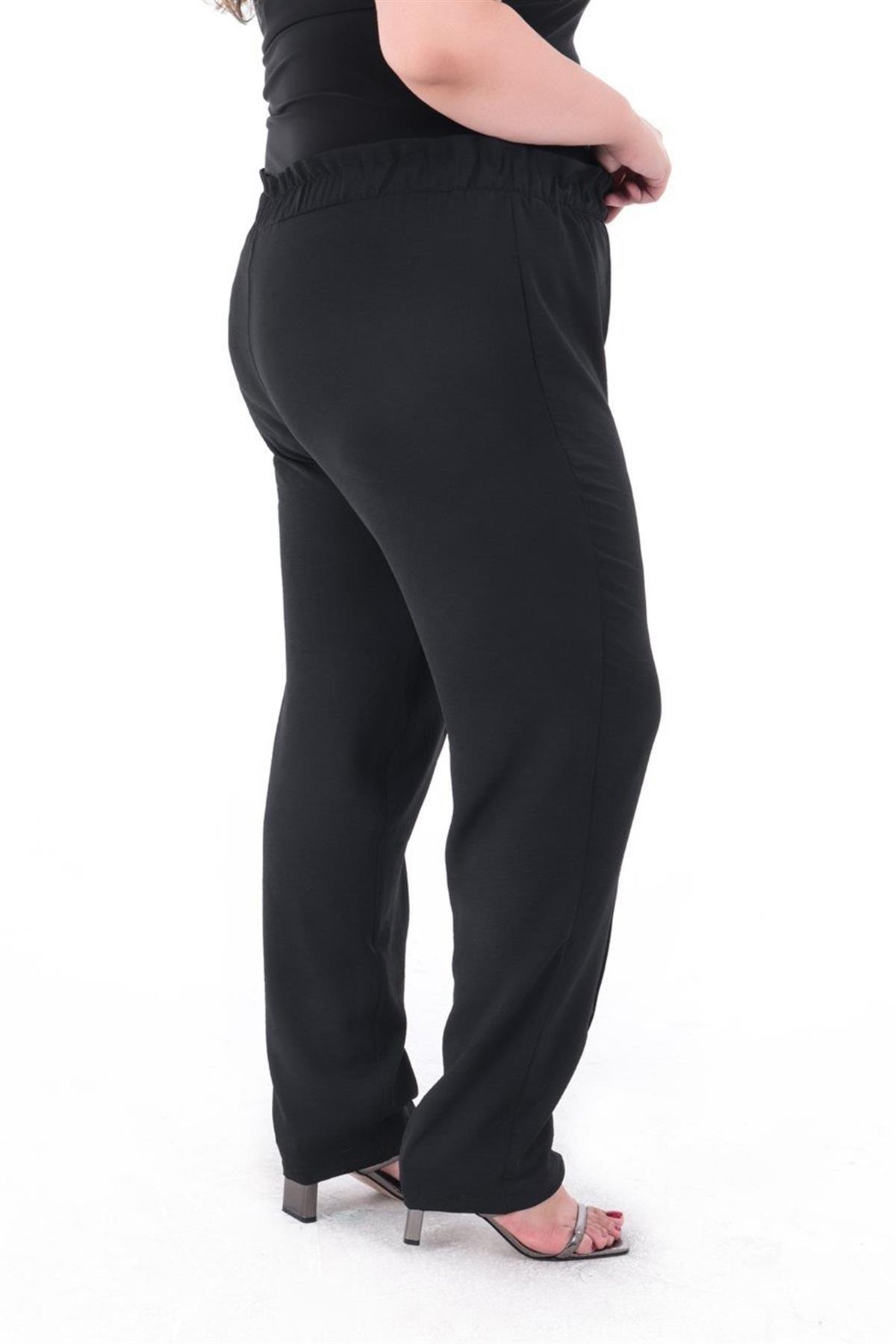 Büyük Beden Beatrıx-01 Pantolon Siyah