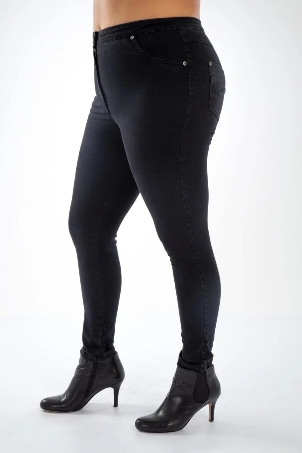 Büyük Beden Zenit New Pantolon  Siyah