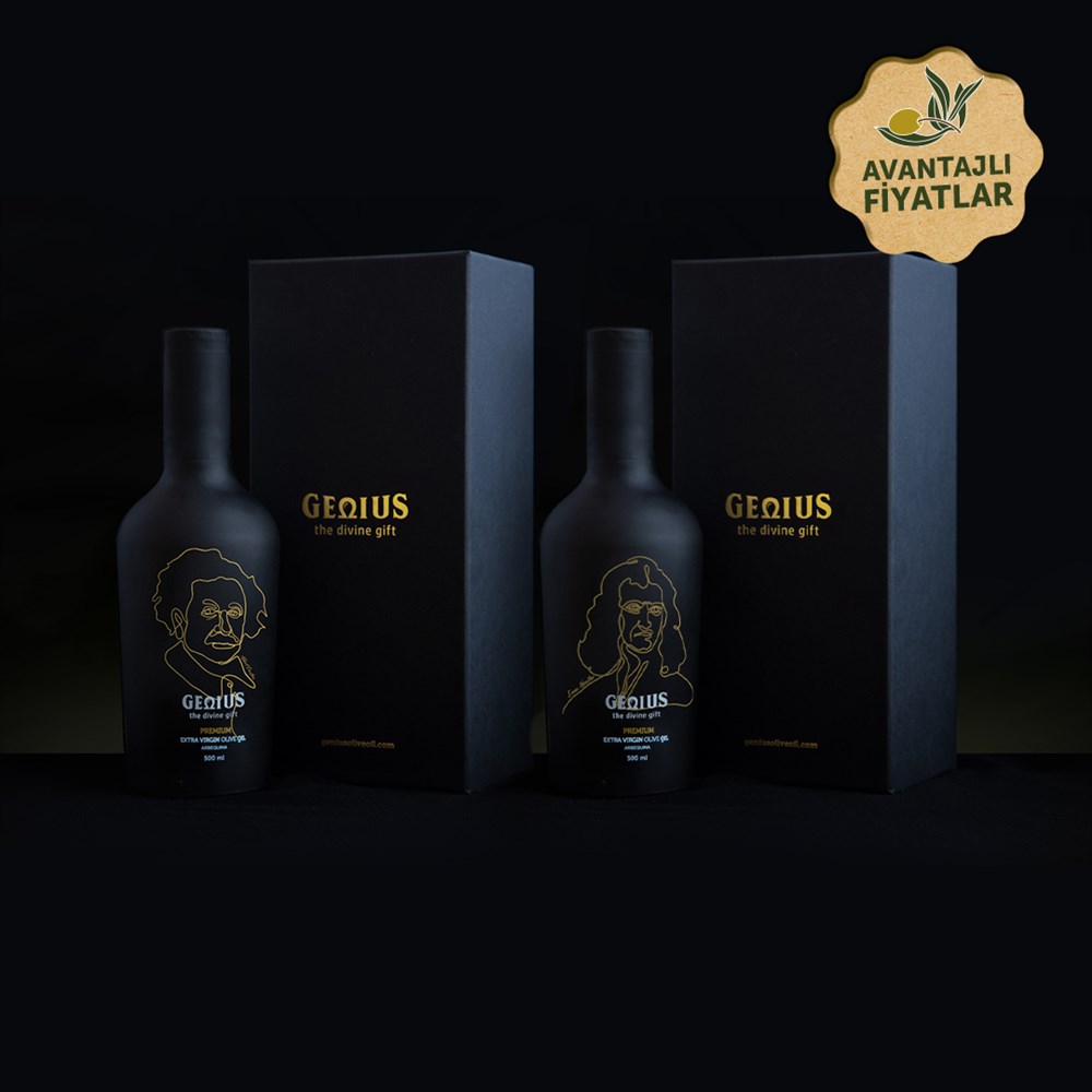 Genius GENIUS İLK HASAT * FIRST HARVEST PREMIUM 2 Lİ SET * 2 BOTTLES (2 X 500 ML) / KUTULU 0012