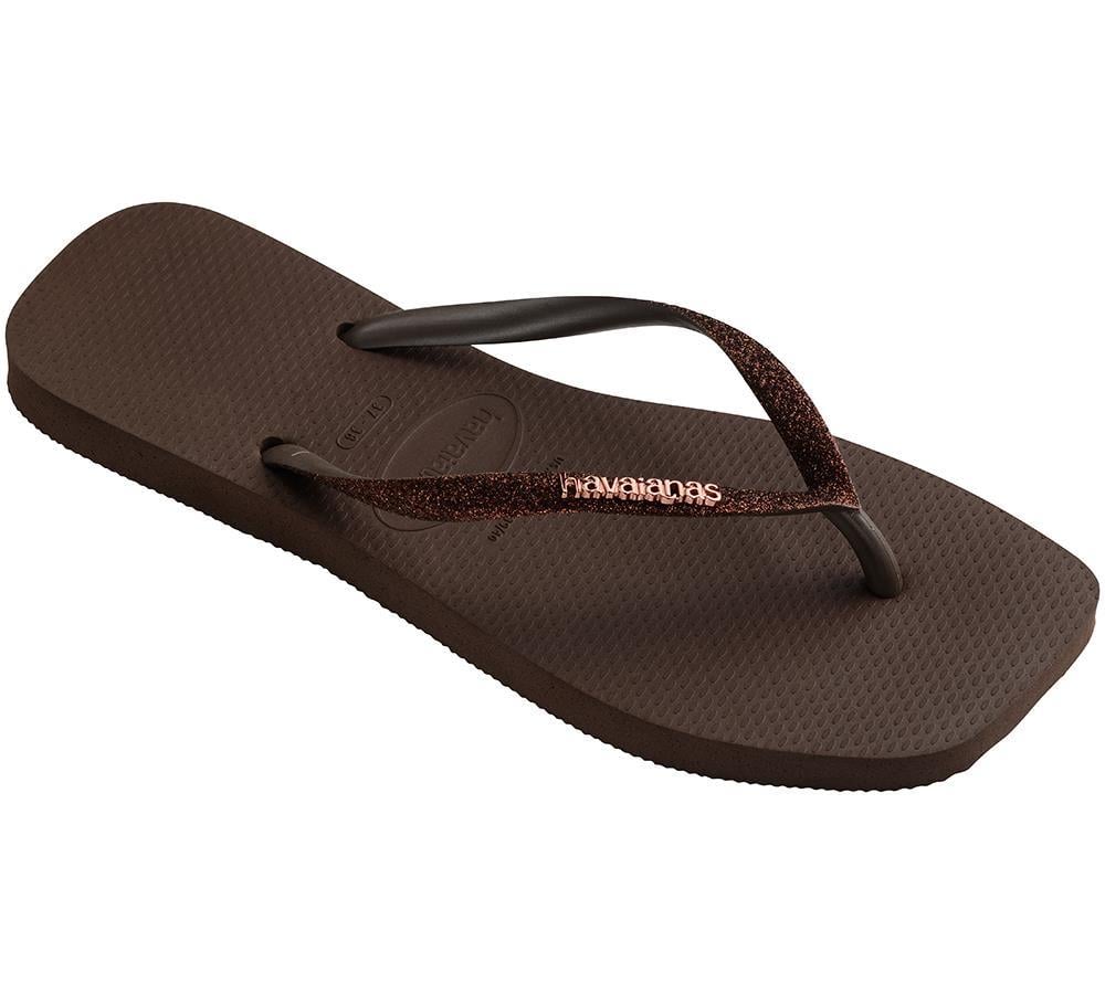 HAV. SQUARE GLITTER DARK BROWN4148102