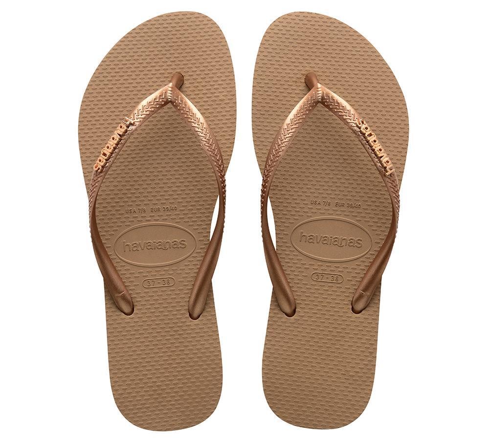 HAV. SLIM LOGO METALLIC ROSE GOLD 4119875