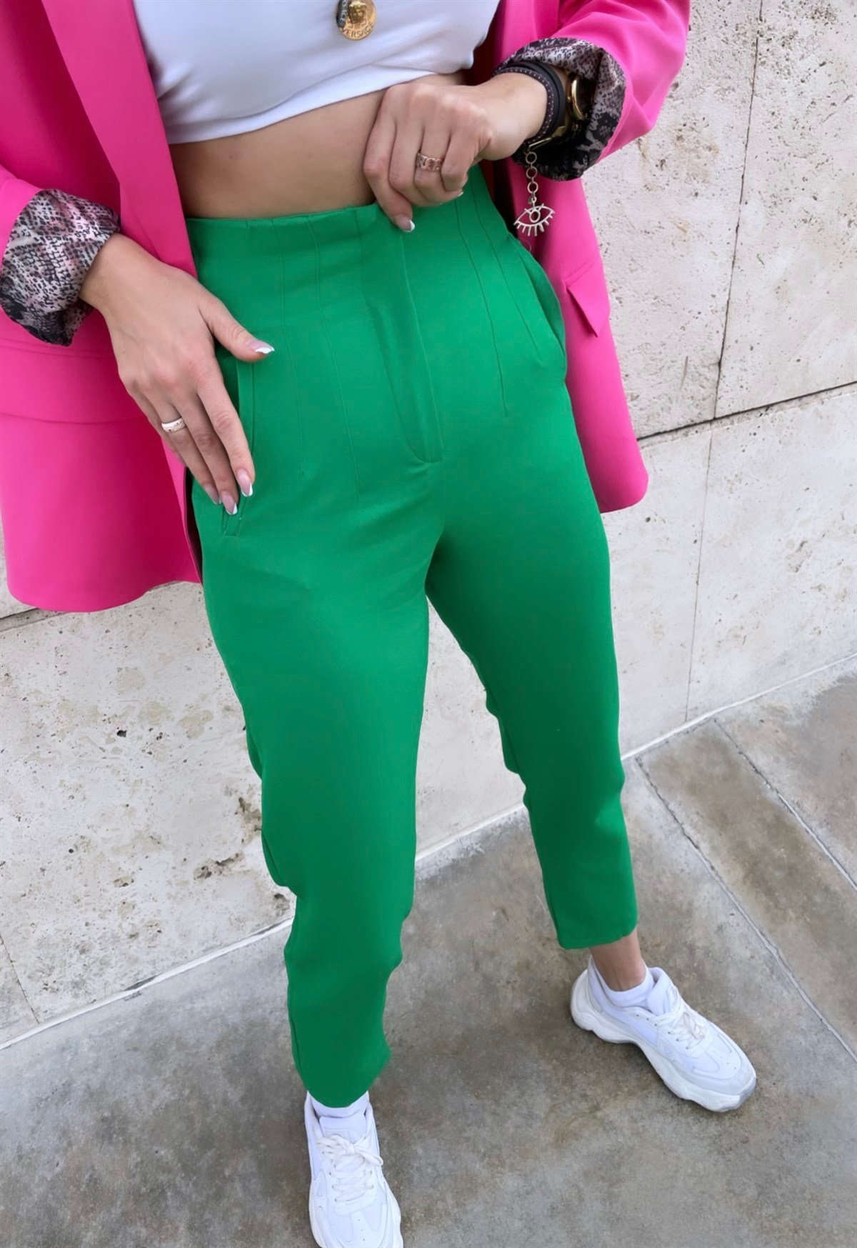 Greenpuffy PantolonMODAYBUTİKGreenPuffy Pantolon