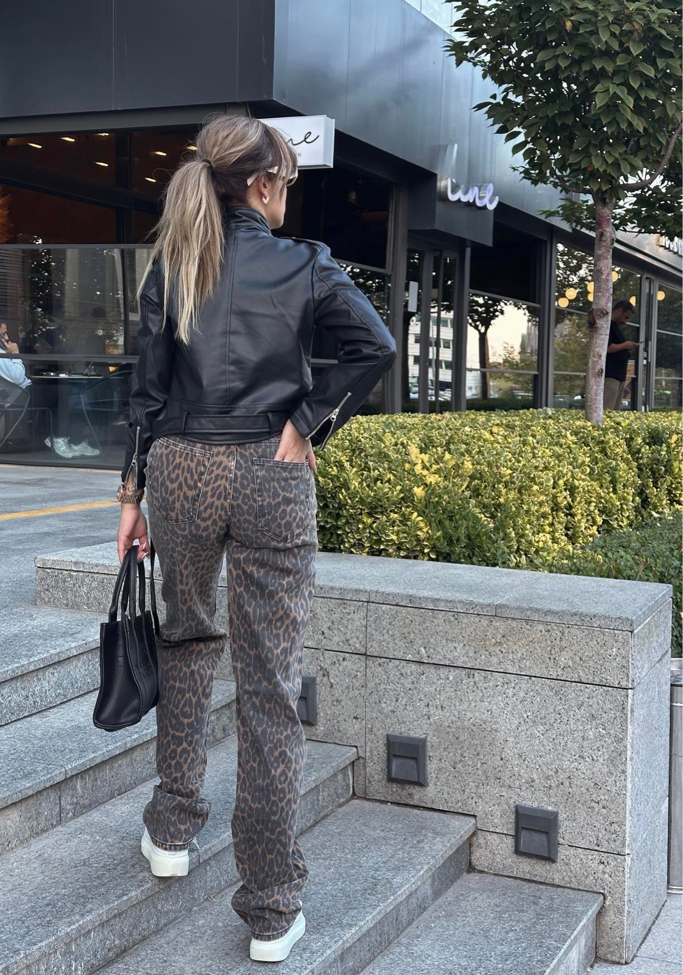Leopar Denim PantolonYeni Gelenler ModayLeopar Denim Pantolon