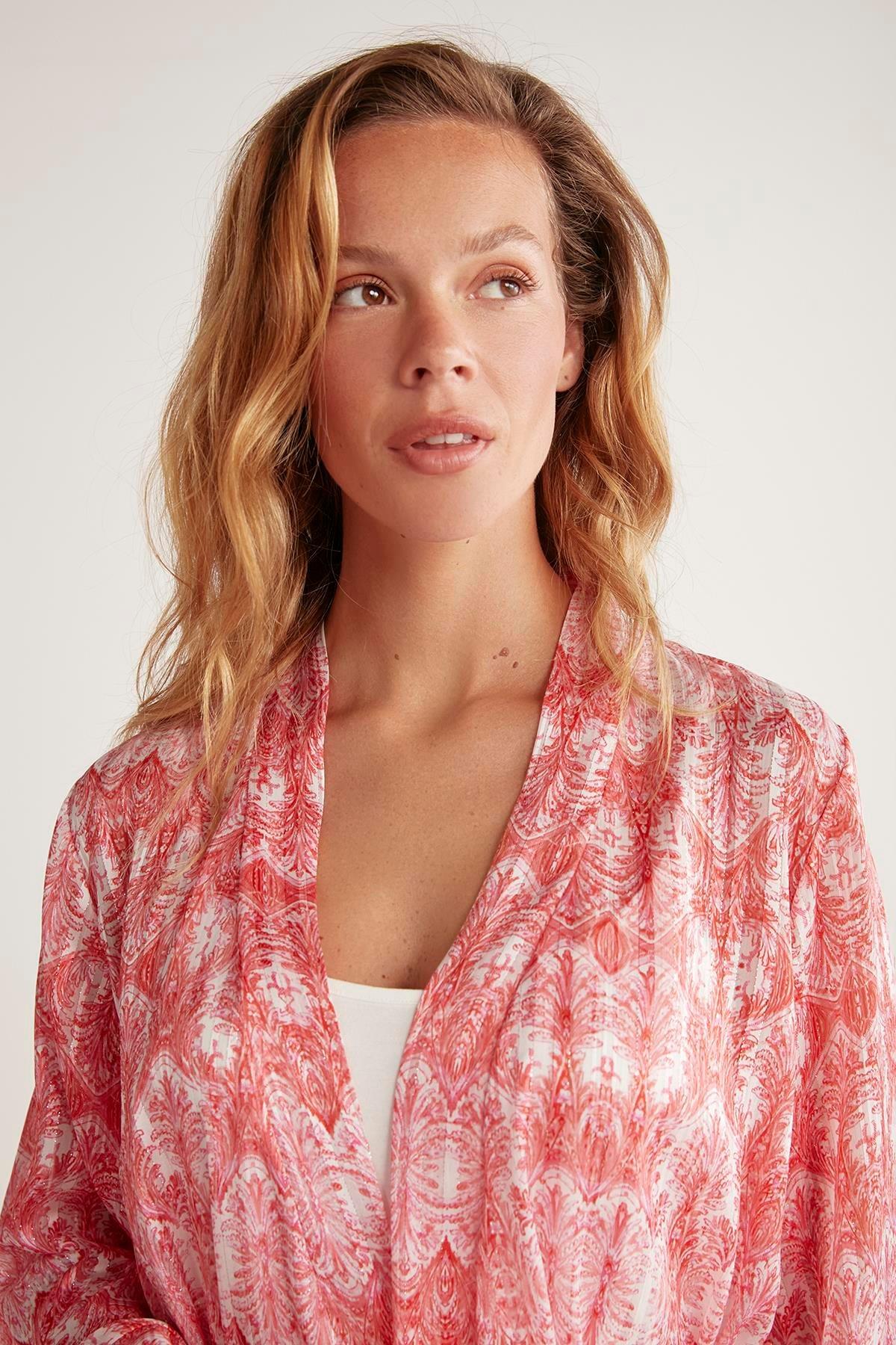 Aria's Closet Desenli Sabahlık Takım