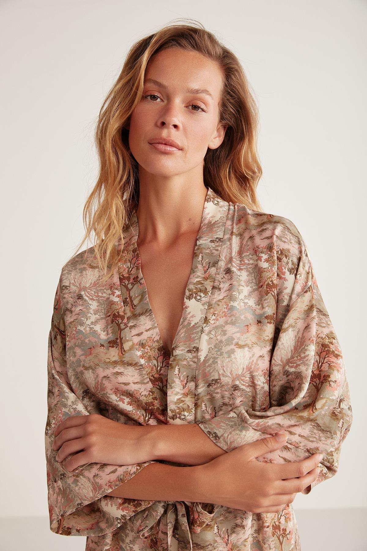 Aria's Closet Lüx Mood 3'lü Pijama Takım