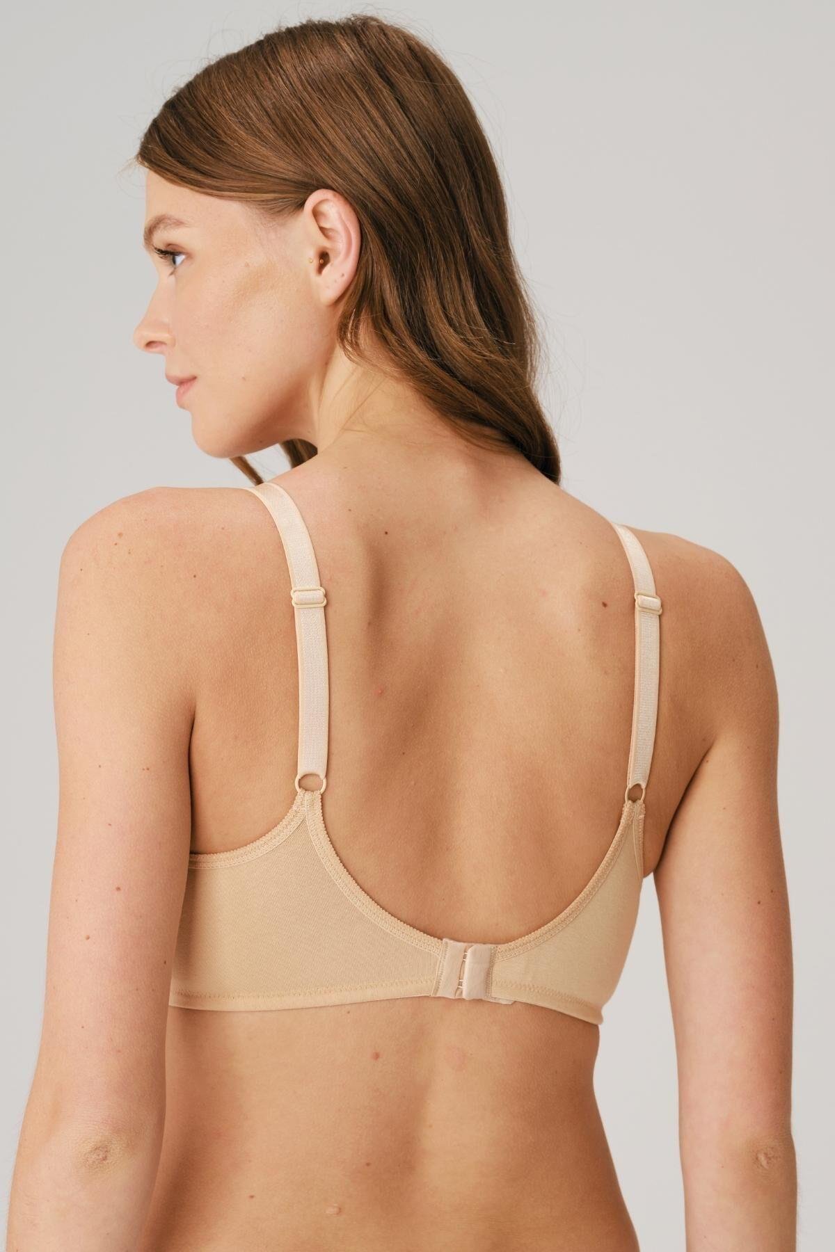 Kadın Pamuklu Balensiz Lohusa Önden Açılan Emzirme Sütyeni (3424)