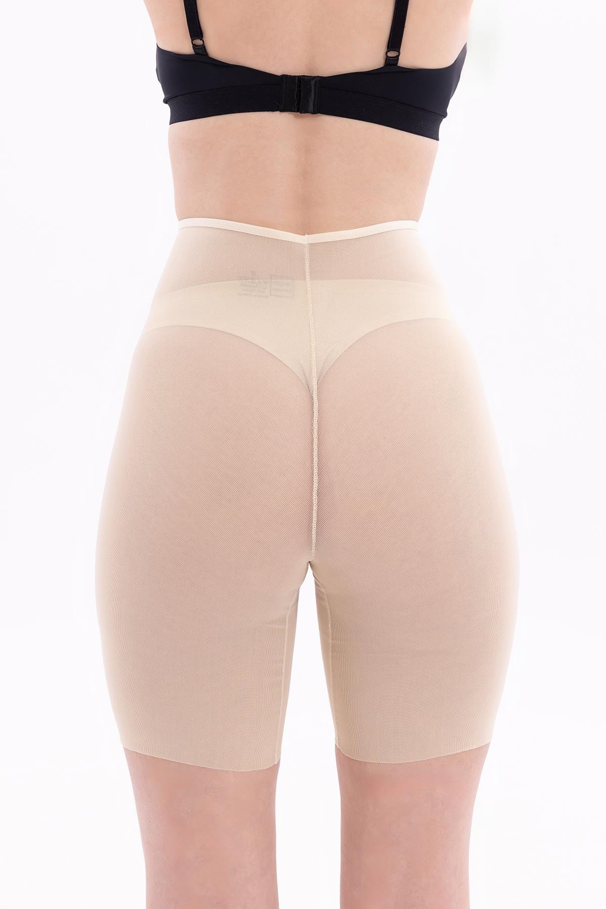 TEN MI EMAY 2705 Lazer Tül Boxer Hayalet Korse