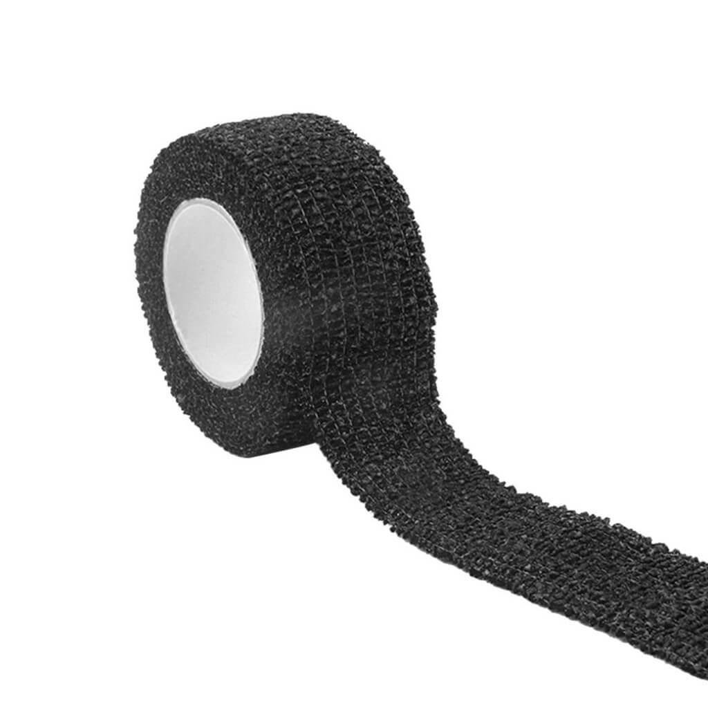 2.5 Cm Siyah Elastik Kendinden Yapışkanlı Koban Bandaj