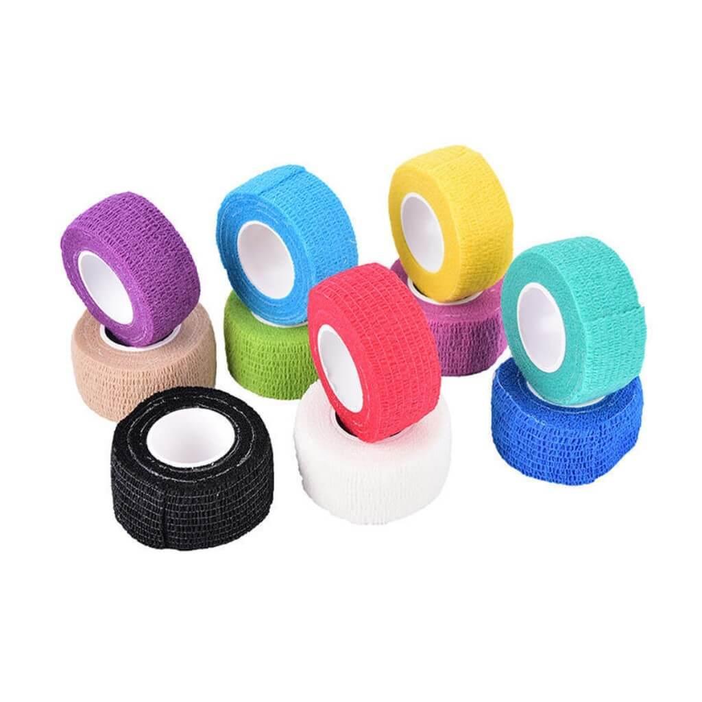 2.5 Cm Siyah Elastik Kendinden Yapışkanlı Koban Bandaj