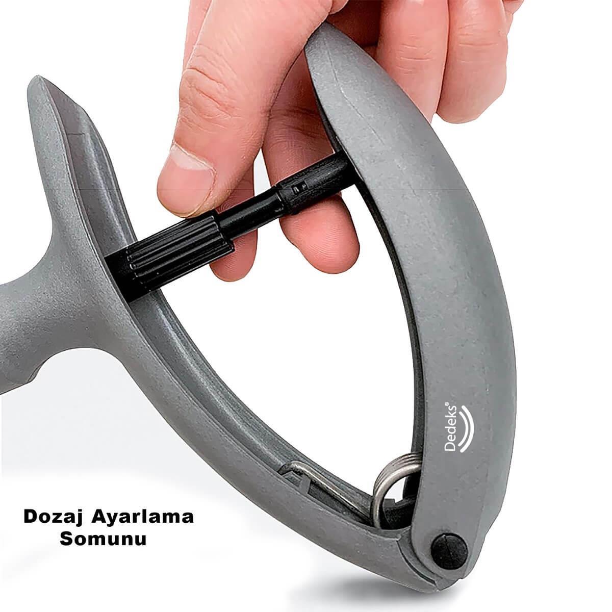 2 ML Veteriner Otomatik Enjektör Şırınga Aşı Tabancası Yedek Parçalı