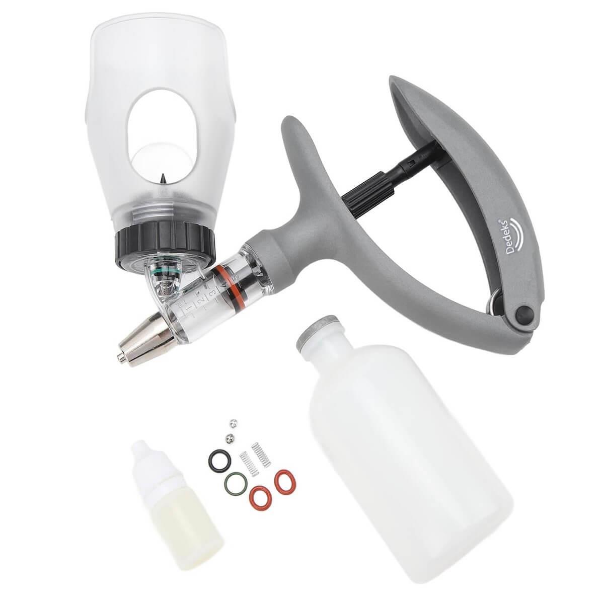 2 ML Veteriner Otomatik Enjektör Şırınga Aşı Tabancası Yedek Parçalı