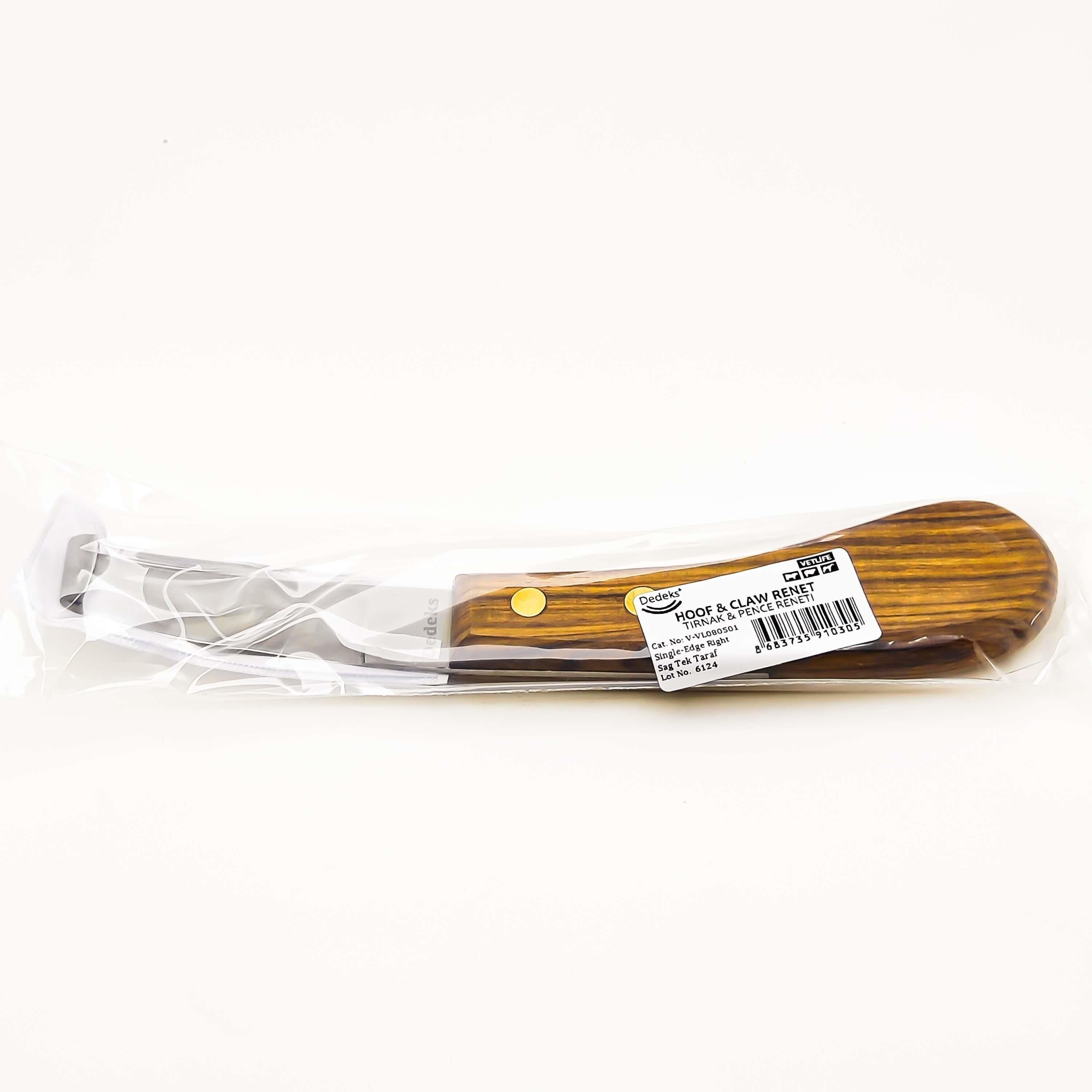 Sağ Yönlü Premium Renet Büyükbaş Hayvan Tırnak Kesme Bıçağı Geniş Ağızlı