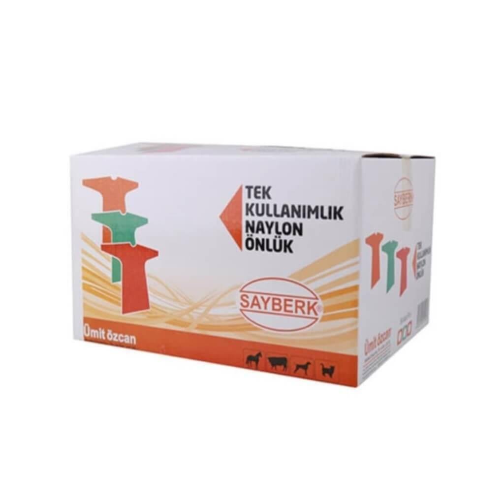 Tek Kullanımlık Naylon Veteriner Doğum Önlüğü 50 Adet Önlük