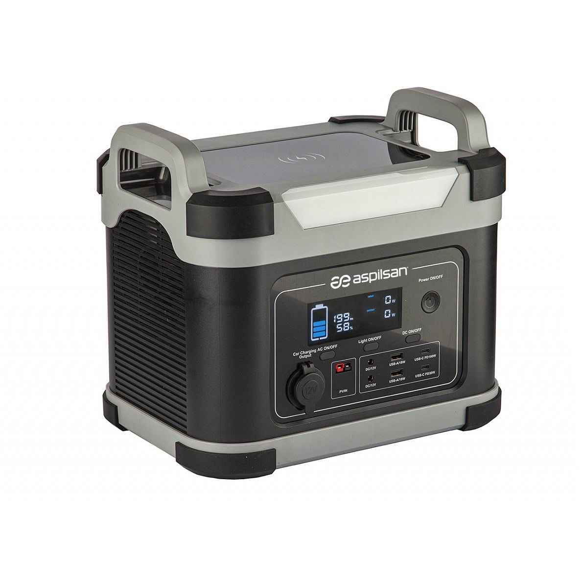 ASPİLSAN ASP-H1500CA Tşınabilir Enerji Depolama Sistemi 1500W