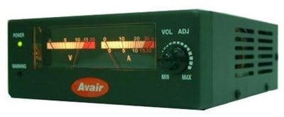 Avair AV-825NF  110-220VAC/6-15VDC 25A - Ayarlanabilir Parazit Filtreli Güç Kaynağı