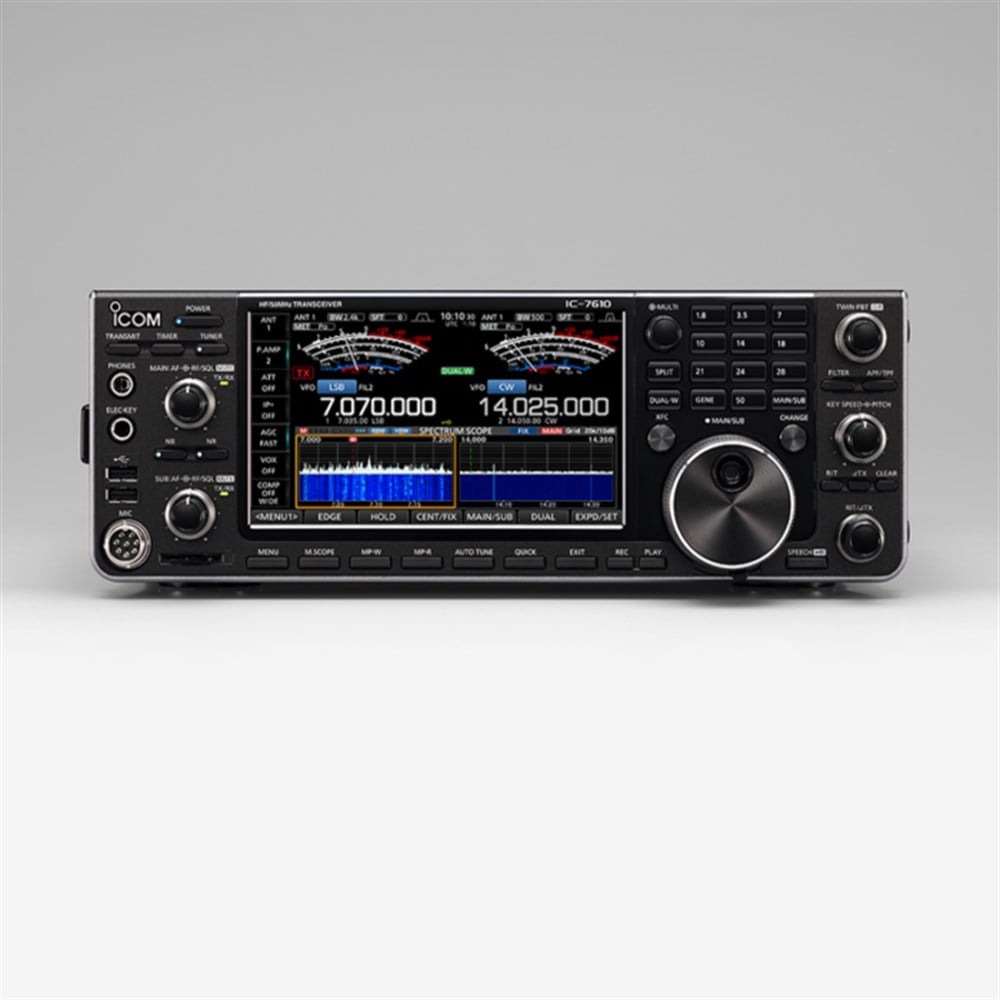 Icom IC7600 HF+50MHz Telsiz, HF Transceiver, Amatör Telsiz